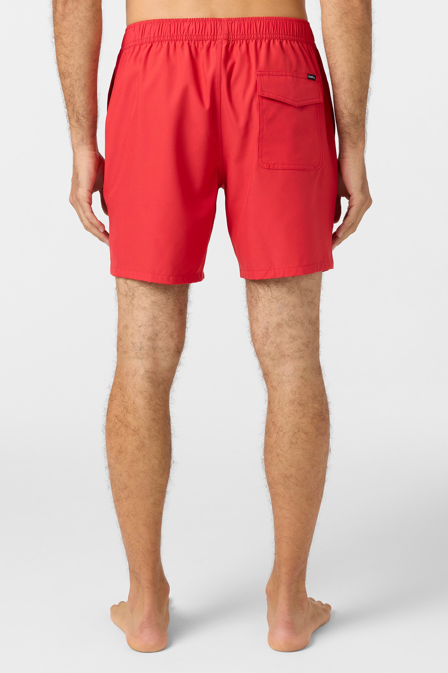 Lennox Hermosa Solid Elastic Waist 17 Swim Trunks - O'Neill Clothing