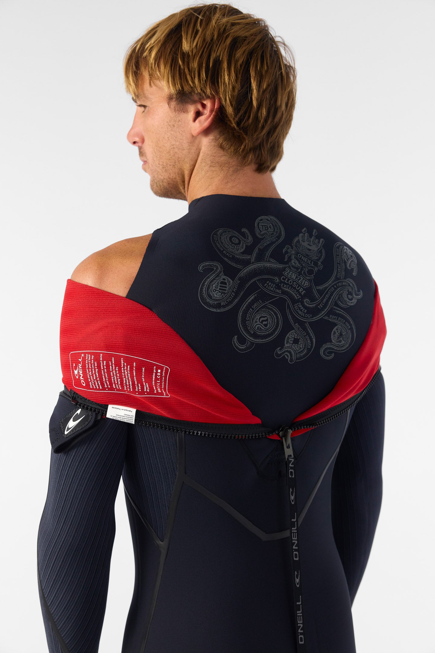 Hyperfreak Fire 4/3mm+ Back Zip Full Wetsuit - O'Neill Clothing