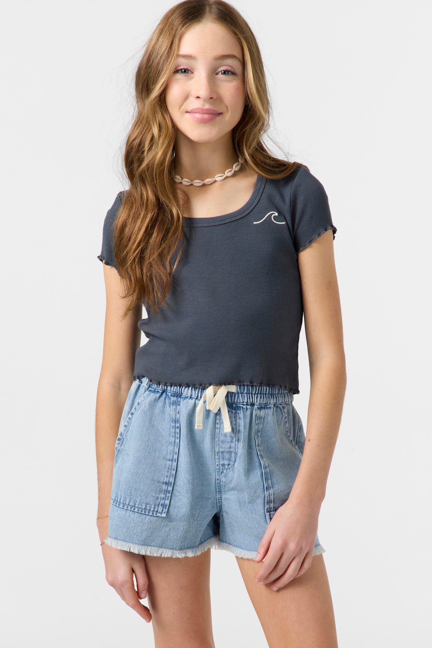 Girl’s Kylas Denim Shorts - O'Neill Clothing