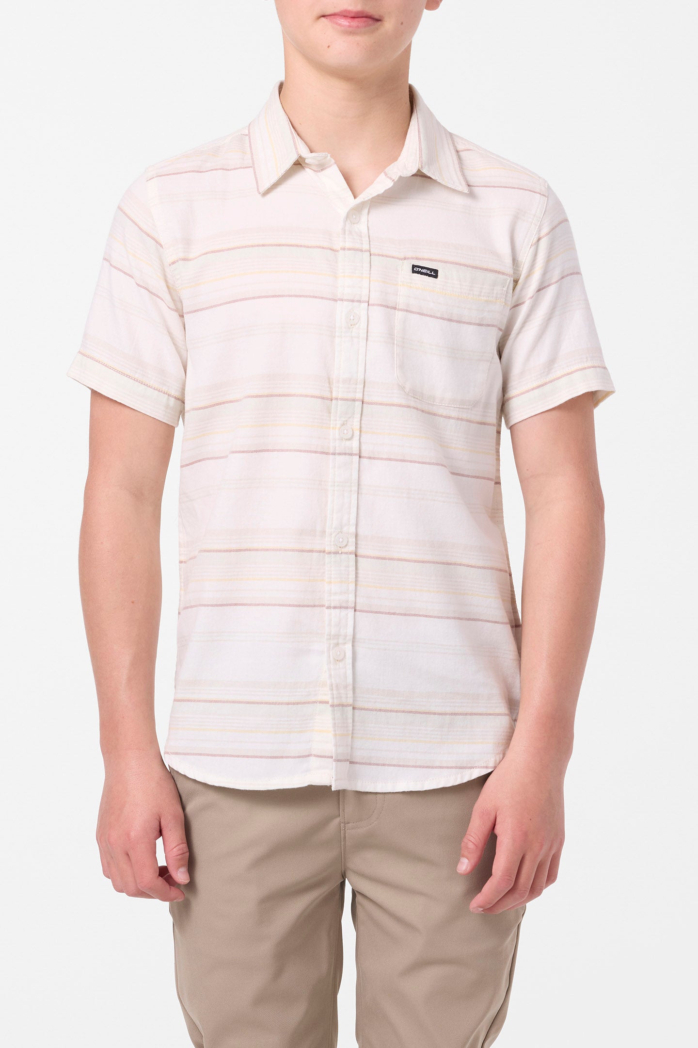 Boy’s Seafaring Stripe Stretch Shirt - O'Neill Clothing