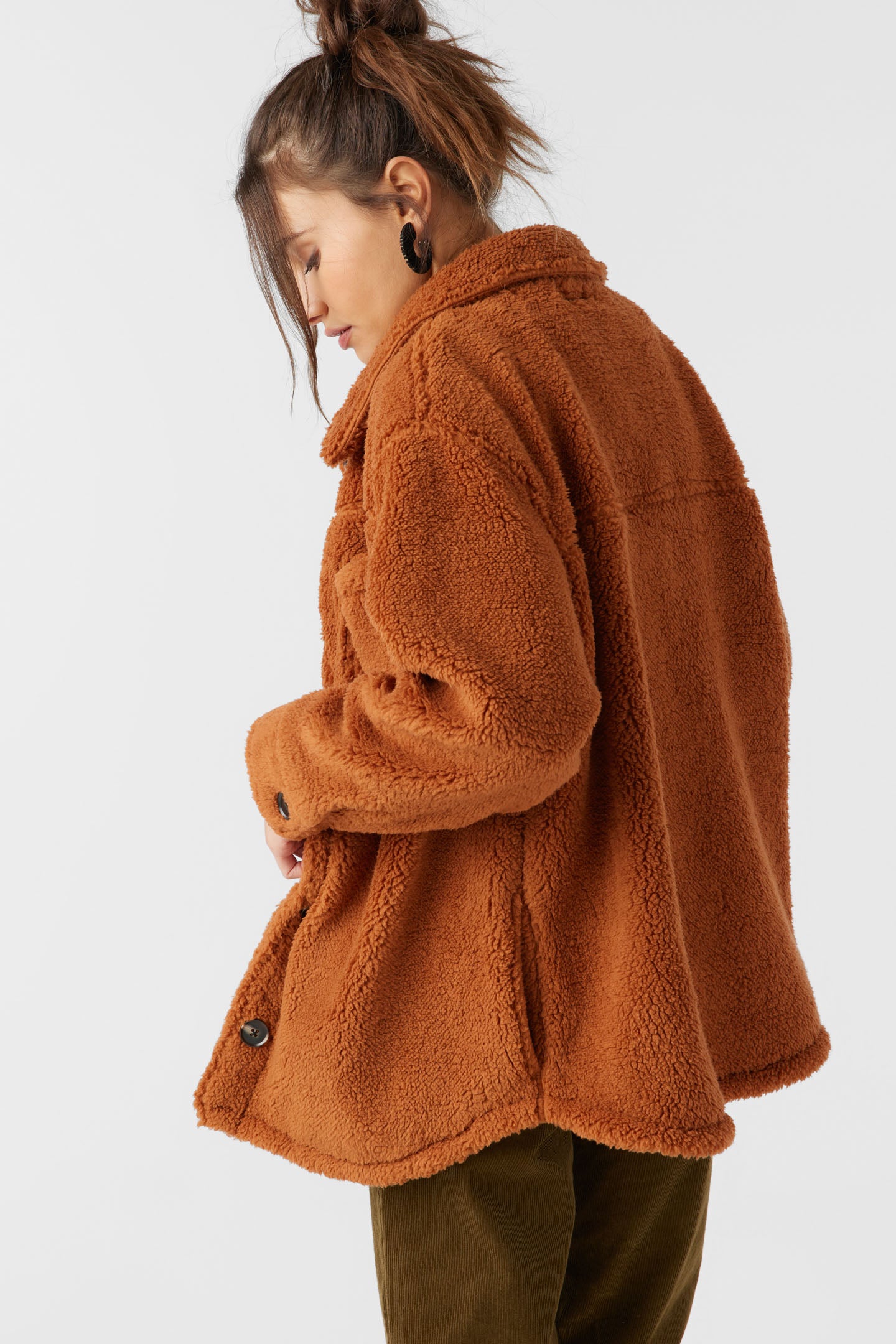 Heath High Pile Oversized Fleece Jacket - O'Neill Clothing