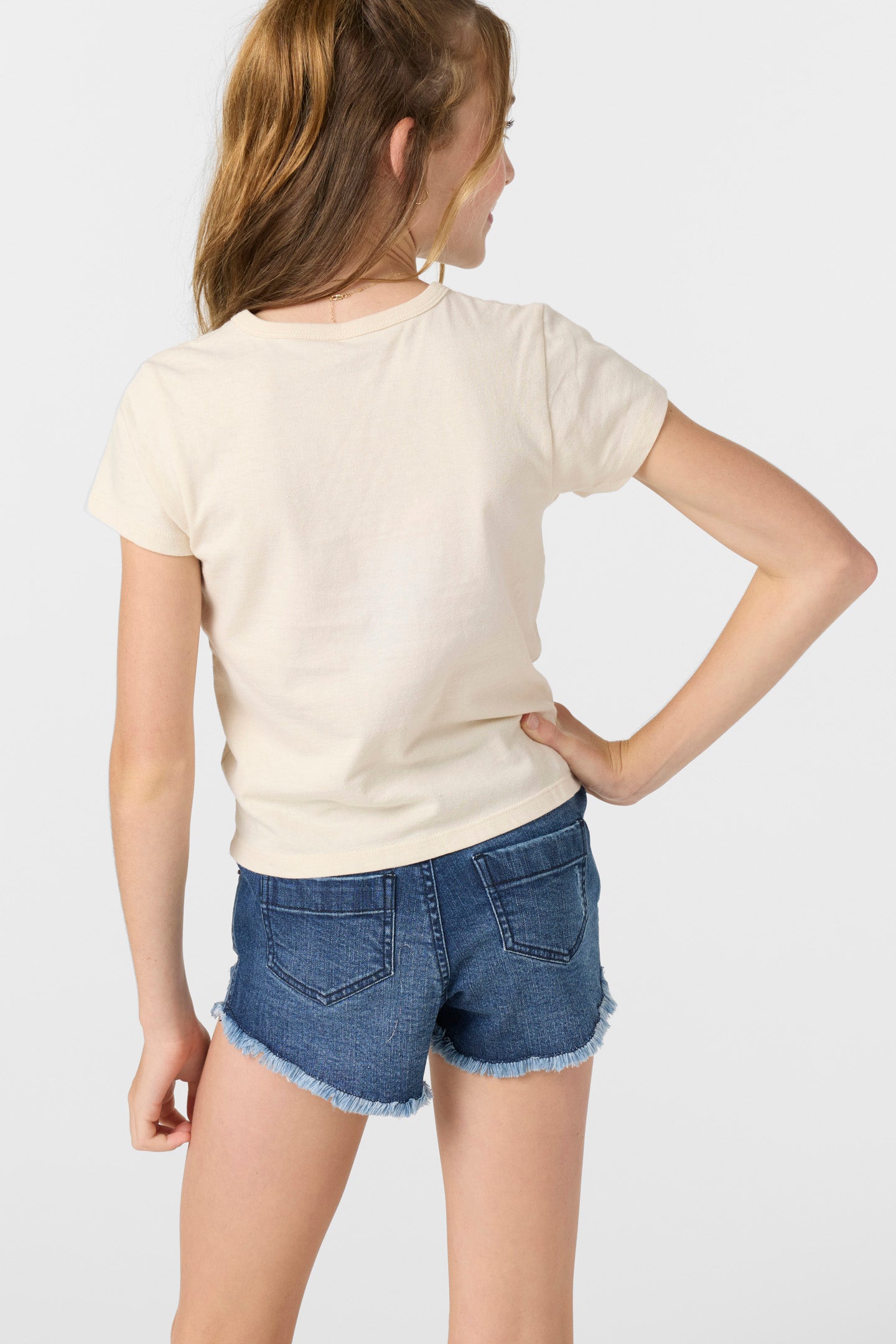 Girl’s Aiden Denim Shorts - O'Neill Clothing