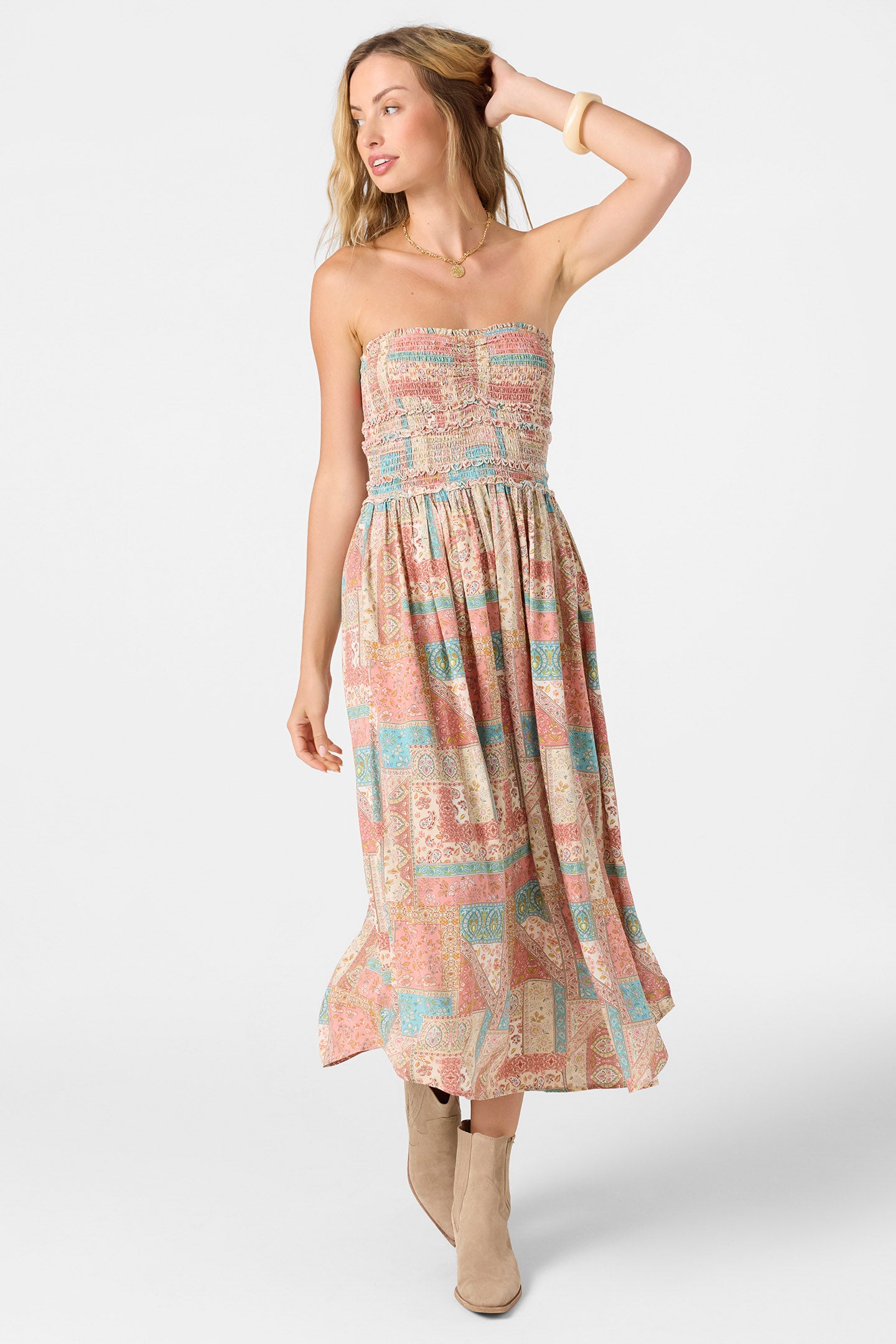 Devyn Cabella Midi Dress - O'Neill Clothing