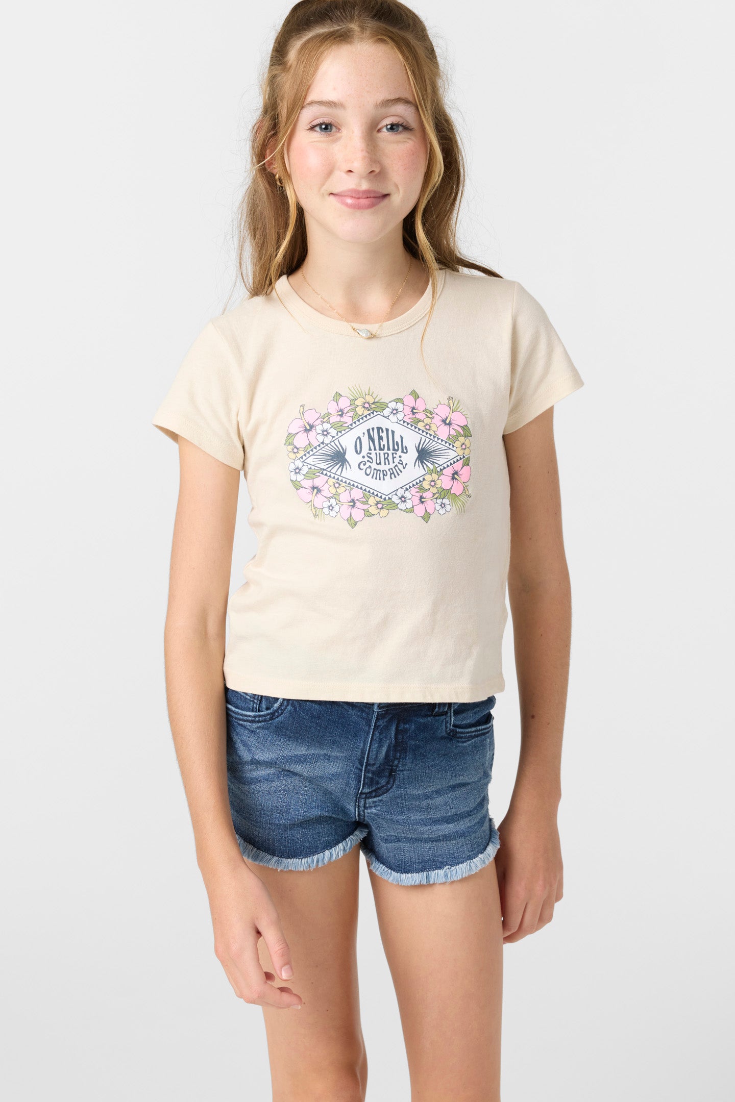 Girl’s Aiden Denim Shorts - O'Neill Clothing