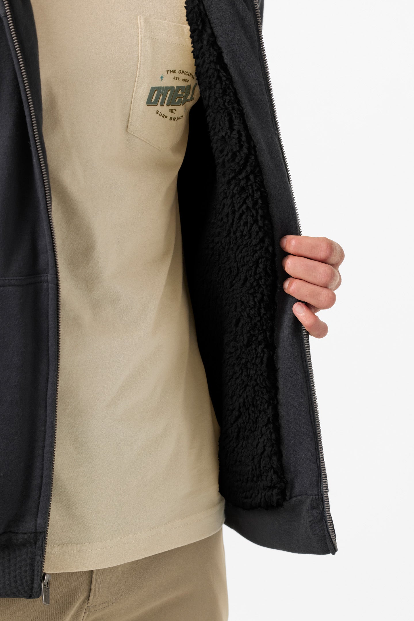 Fifty Two High Pile Zip Fleece - O'Neill Clothing