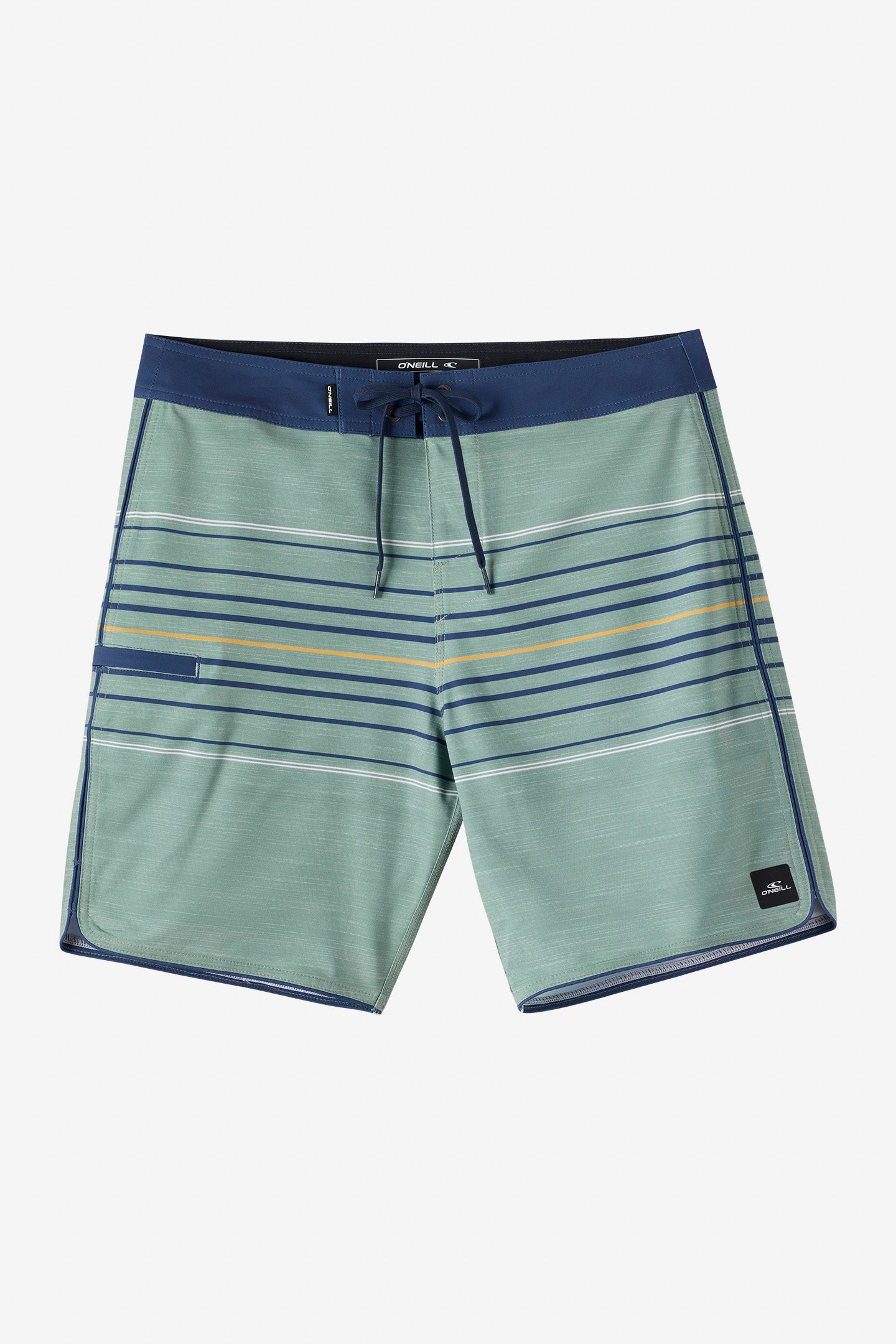Boy’s Hyperfreak Heat Stripe Scallop 16 Boardshorts - O'Neill Clothing