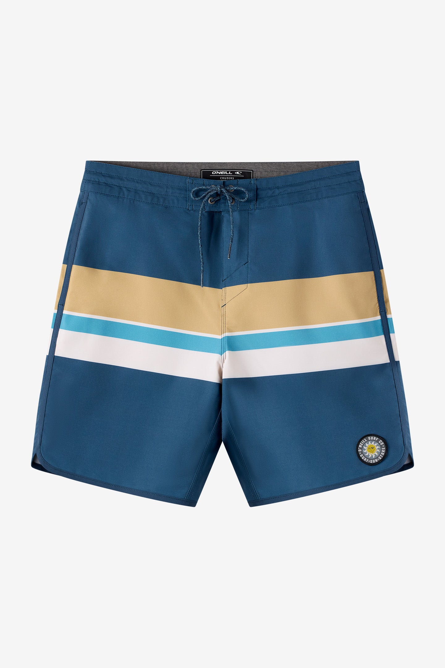 Cruzer Stripe Scallop 18 Boardshorts - O'Neill Clothing