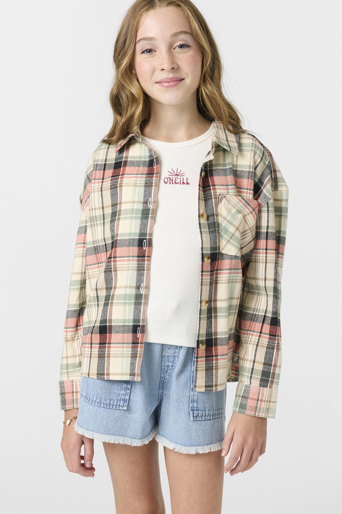 Girl’s Leslye Long Sleeve Top - O'Neill Clothing