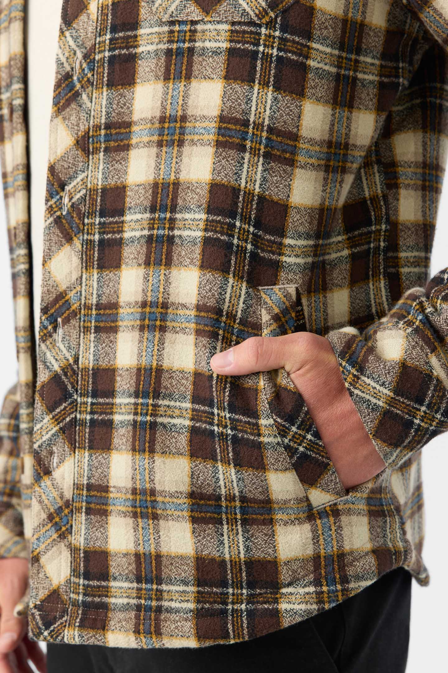 Redmond Flannel High Pile Lined Jacket - O'Neill Clothing