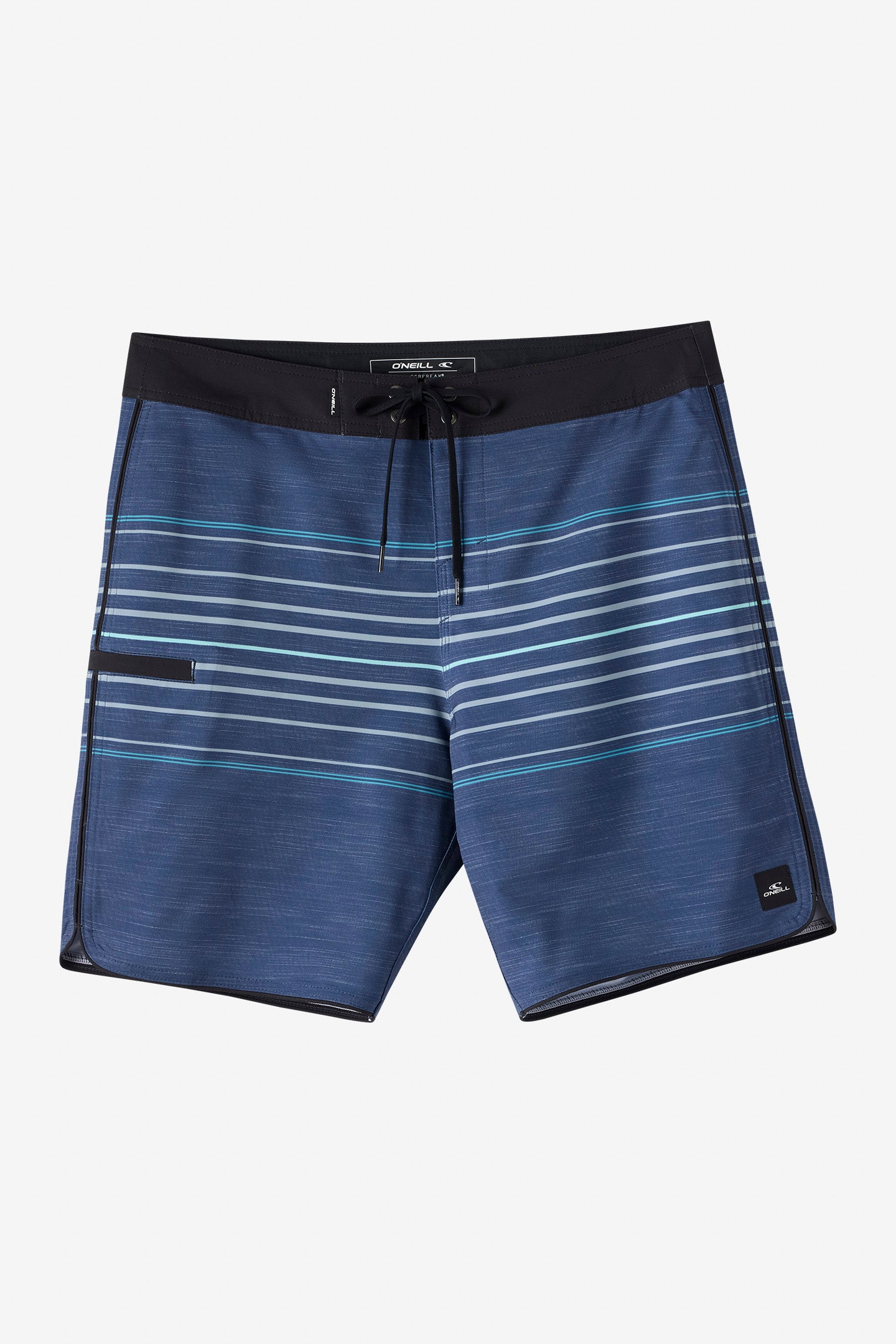 Boy’s Hyperfreak Heat Stripe Scallop 16 Boardshorts - O'Neill Clothing