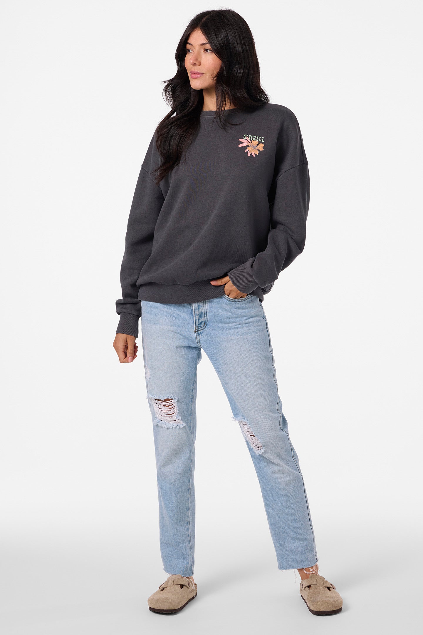 Solis Crew Crew Neck Fleece - O'Neill Clothing