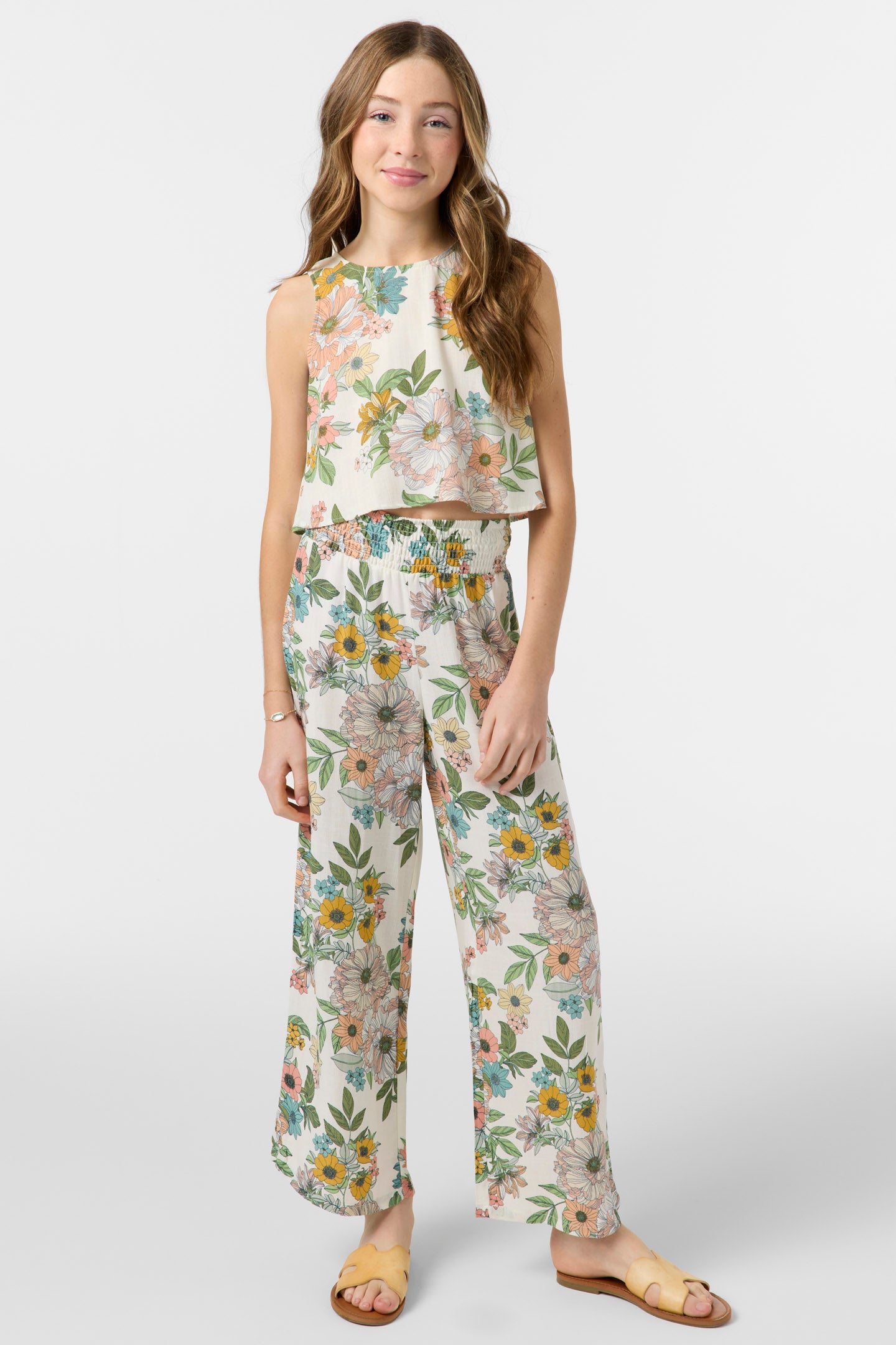 Girl’s Torrie Cara Floral Pant - O'Neill Clothing
