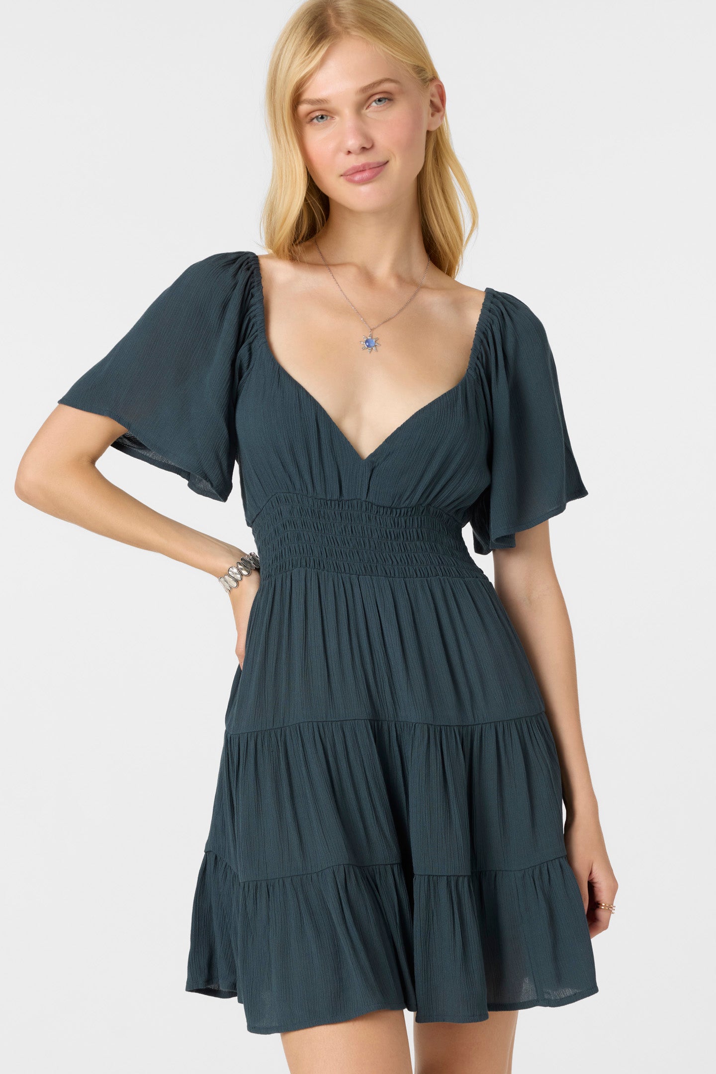 Layken Solid Short Dress - O'Neill Clothing