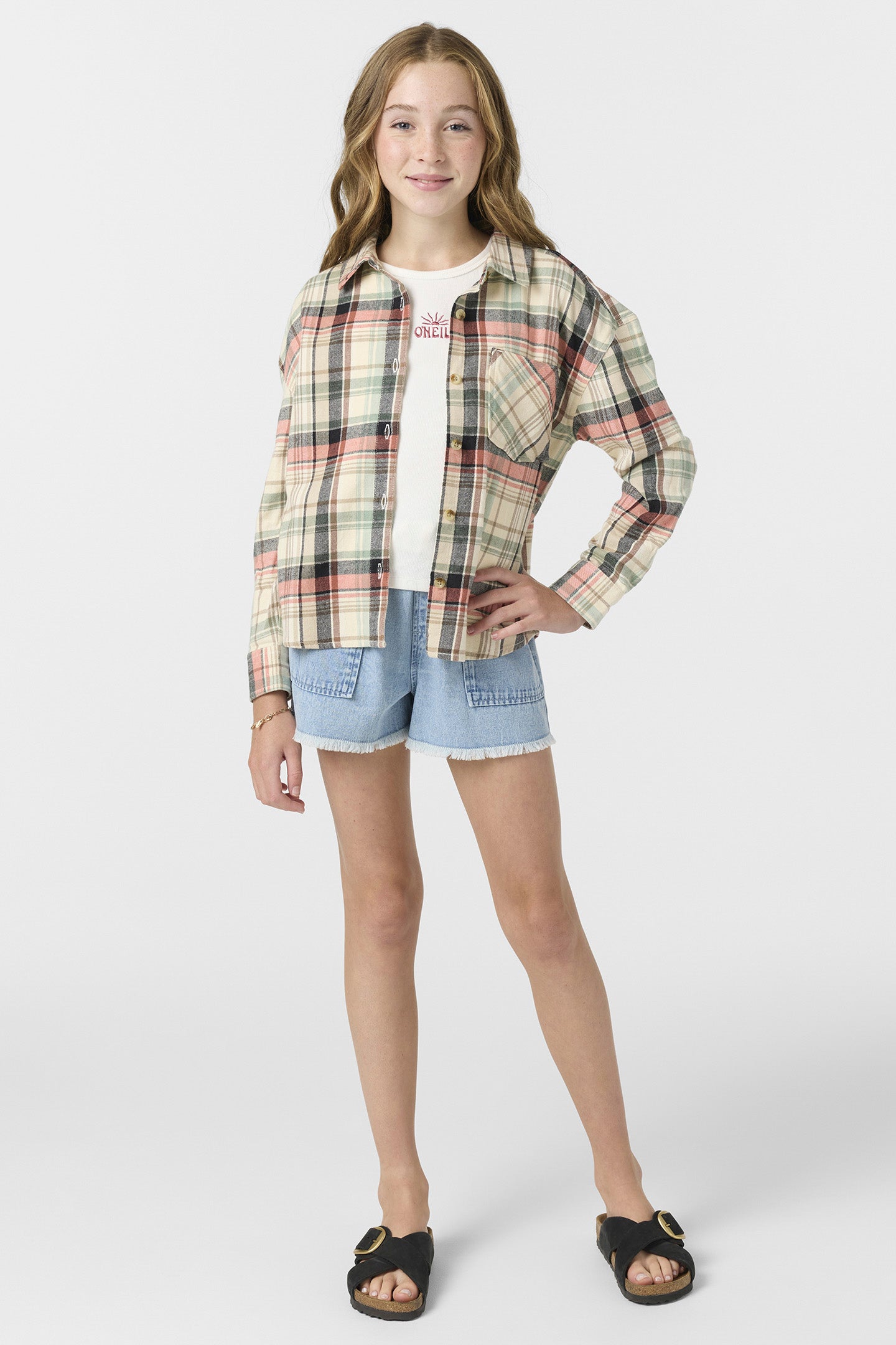 Girl’s Leslye Long Sleeve Top - O'Neill Clothing