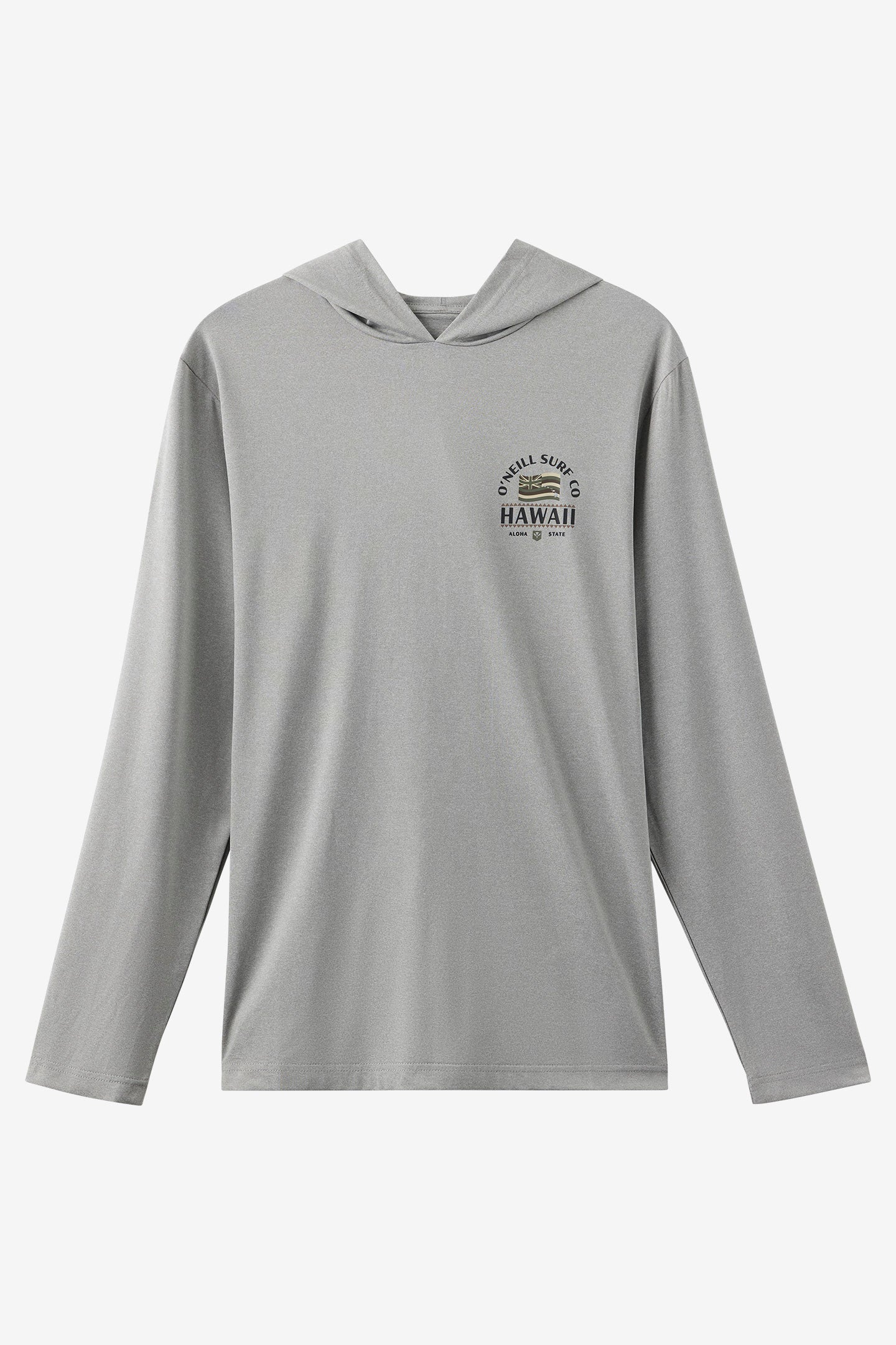 TRVLR UPF Hooded Hawaii Flag Long Sleeve Pullover - O'Neill Clothing