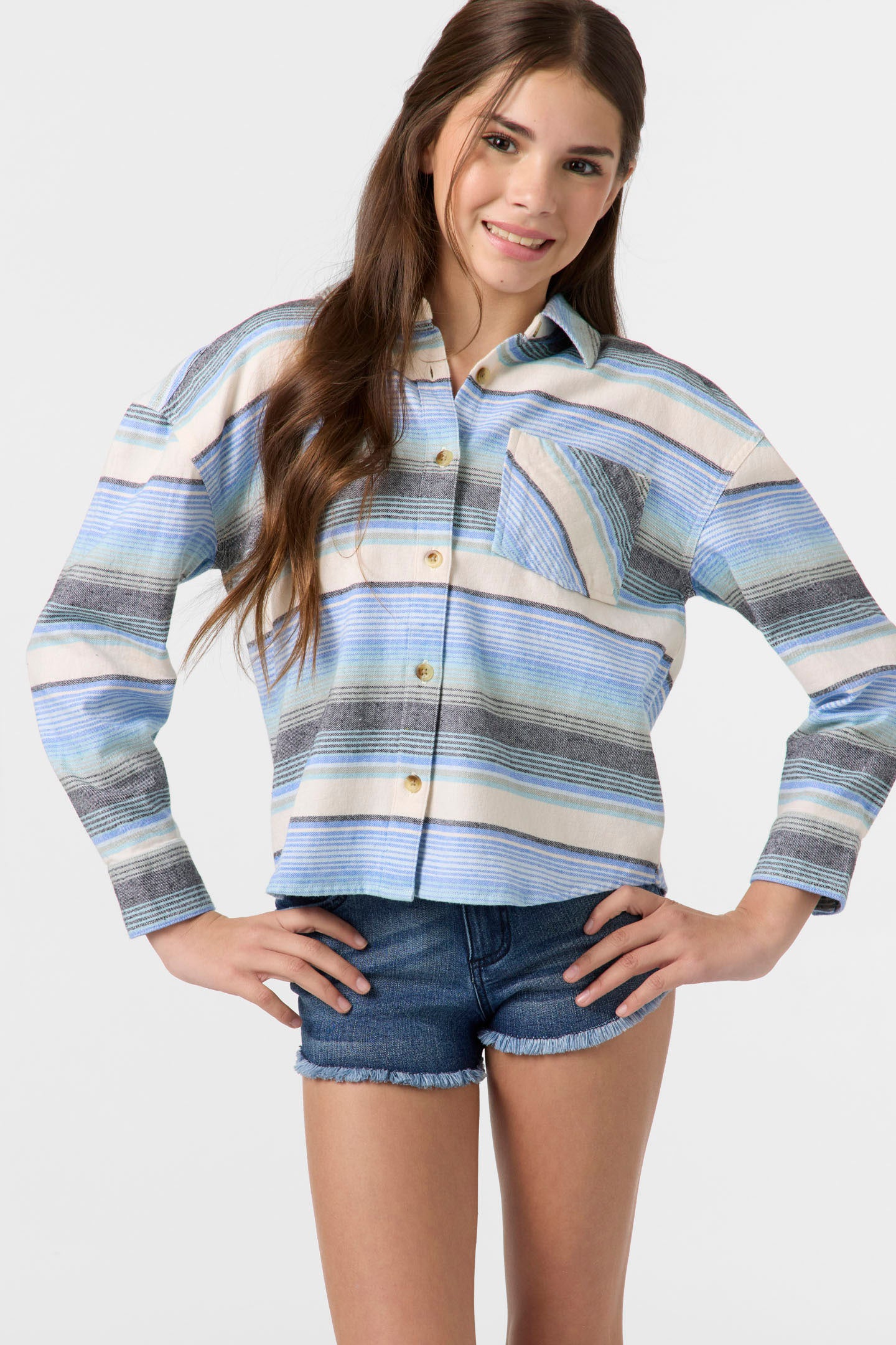 Girl’s Leslye Long Sleeve Top - O'Neill Clothing