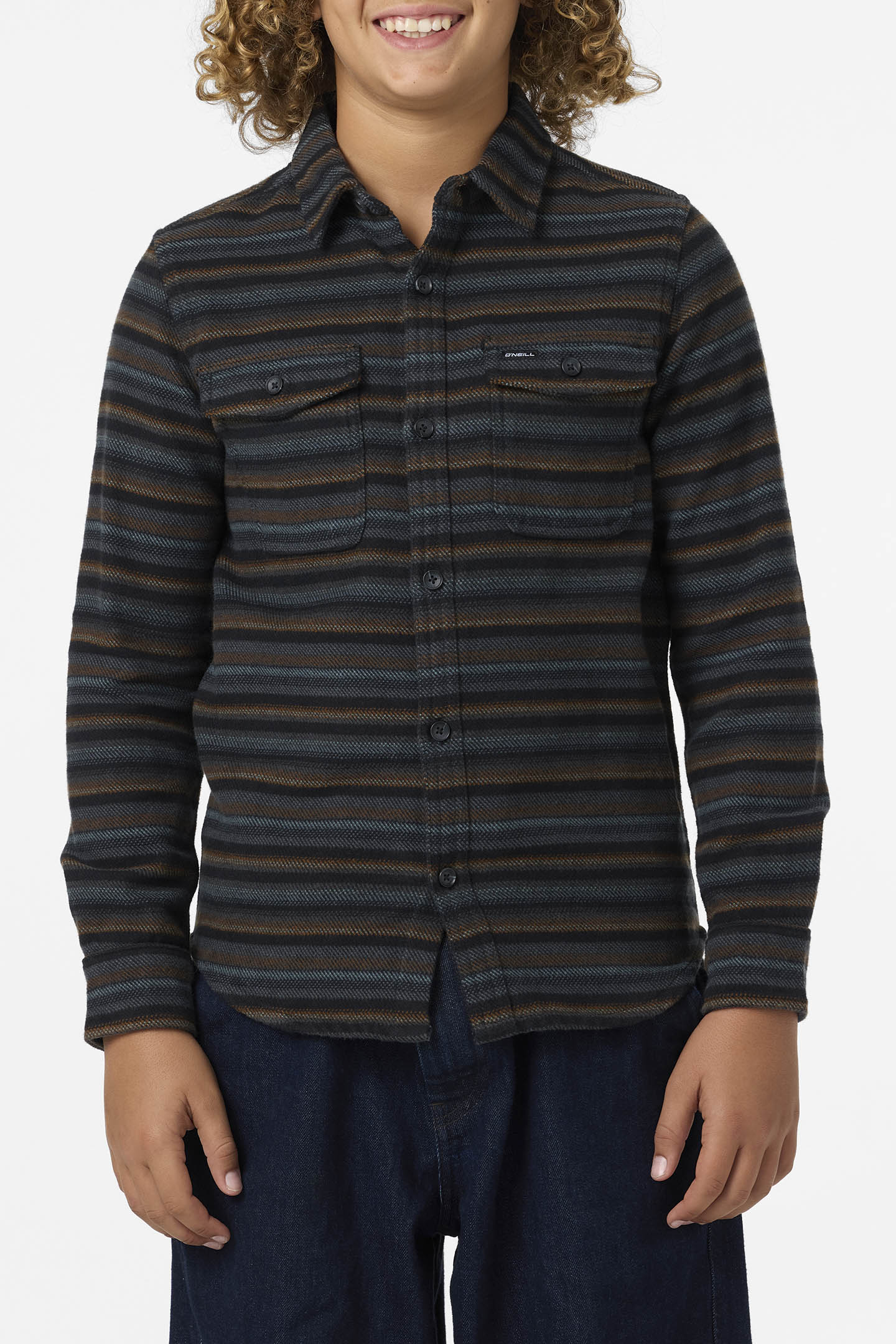 Boy’s Richmond Flannel Long Sleeve Shirt - O'Neill Clothing