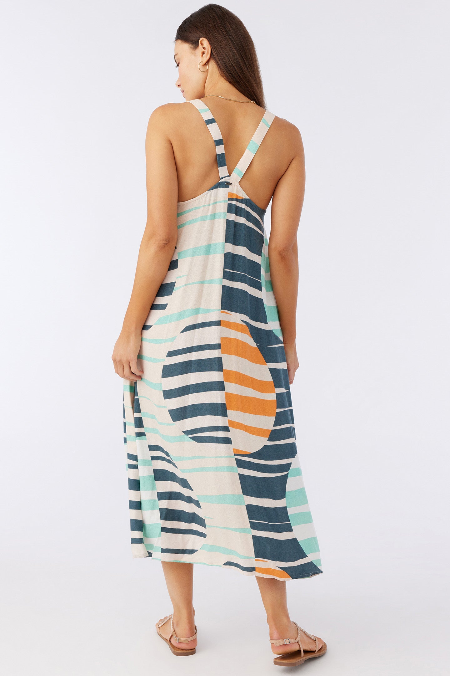 Miranda Midi Printed Cover-Up Dress - O'Neill Clothing