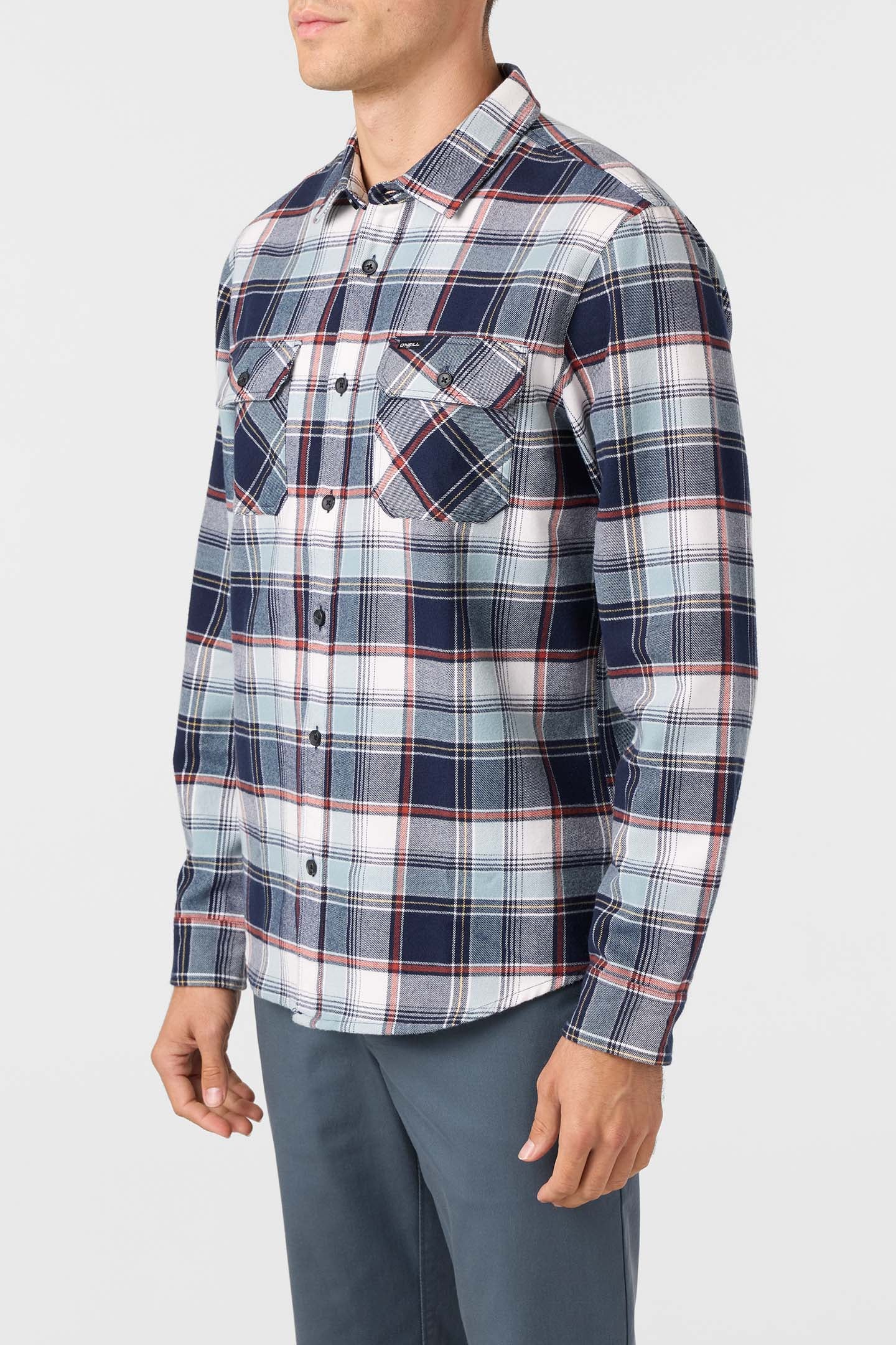 Winslow Plaid Flannel Standard Fit Long Sleeve Shirt - O'Neill Clothing