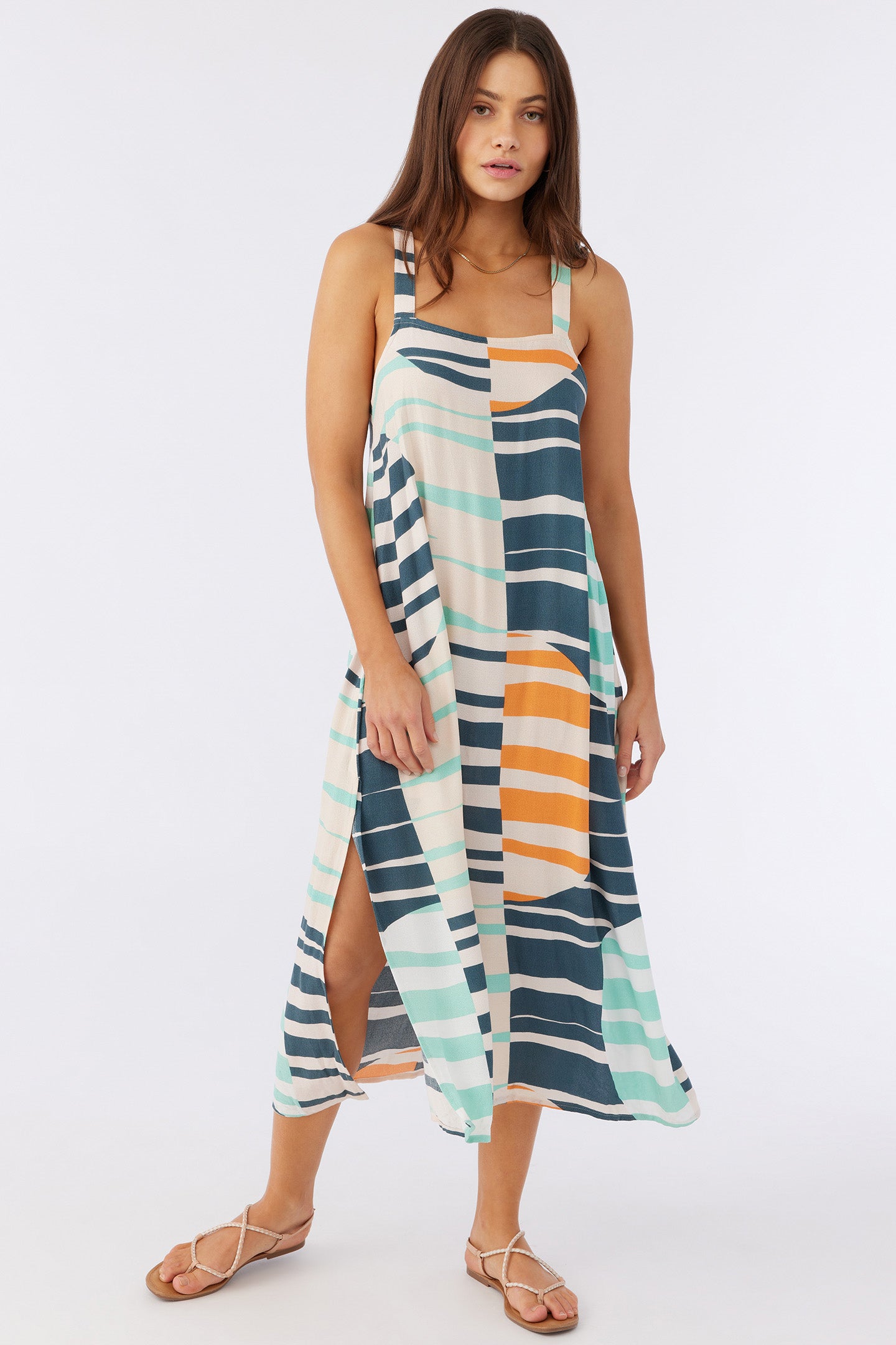Miranda Midi Printed Cover-Up Dress - O'Neill Clothing