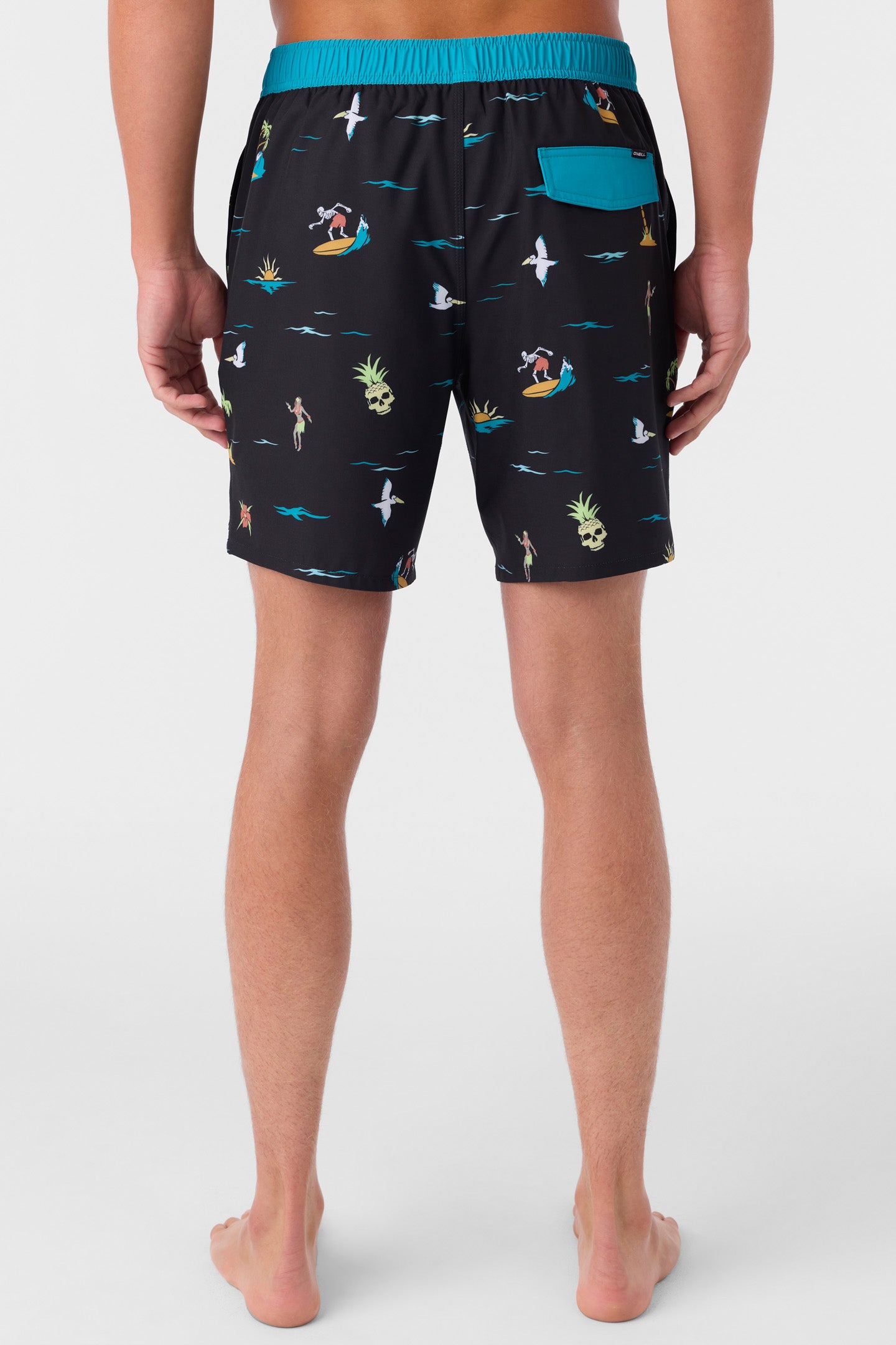 Hermosa Elastic Waist Lined 17 Swim Trunks - O'Neill Clothing