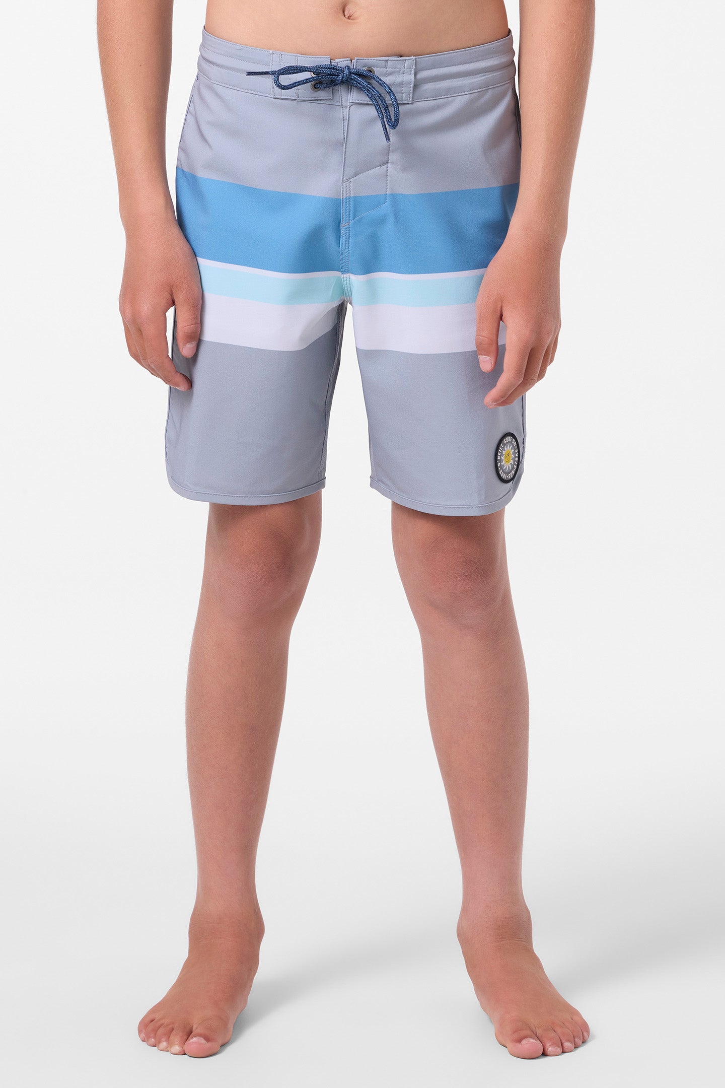 Boy’s Cruzer Stripe Scallop 16 Boardshorts - O'Neill Clothing