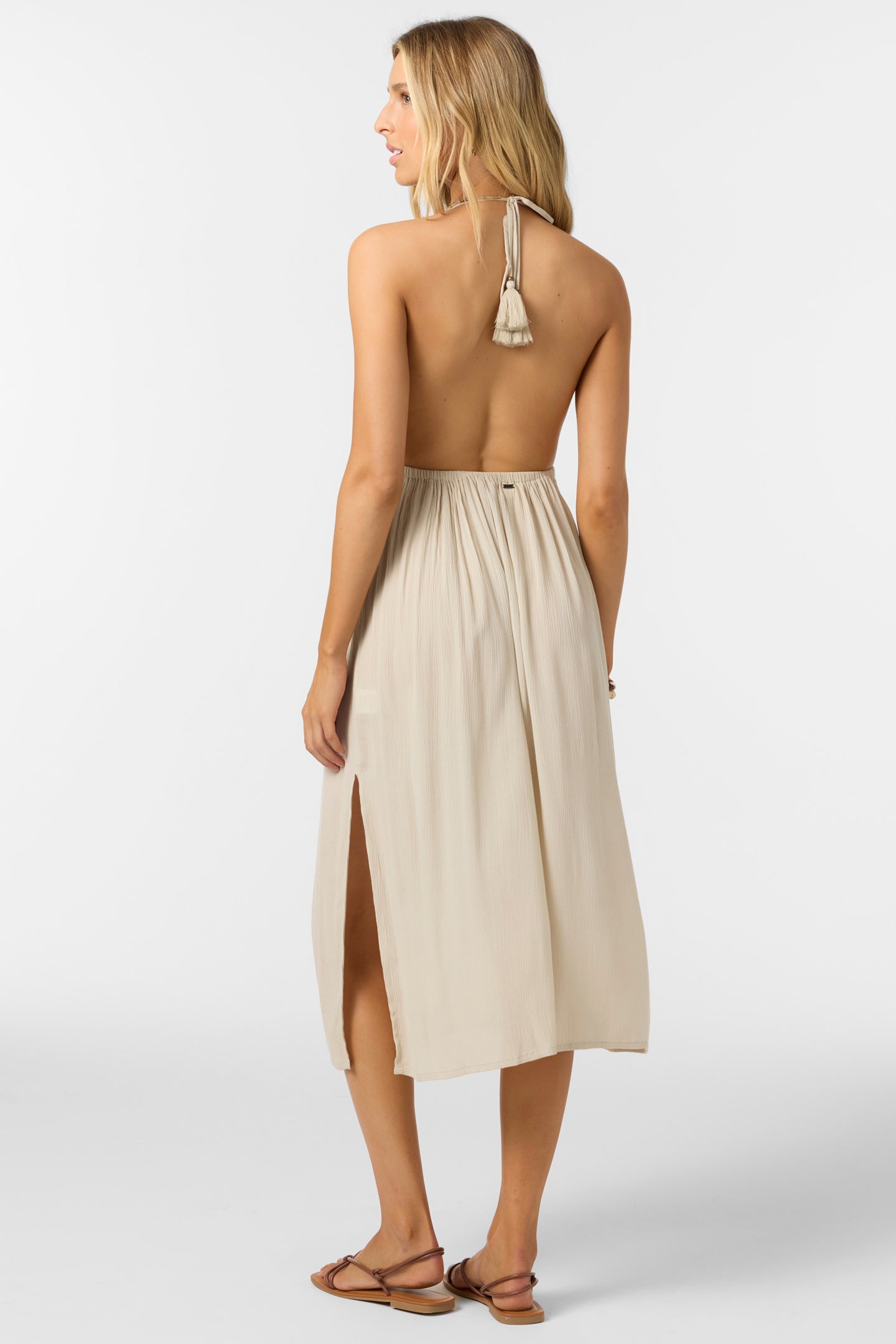 Annalisa Solid Midi Dress - O'Neill Clothing