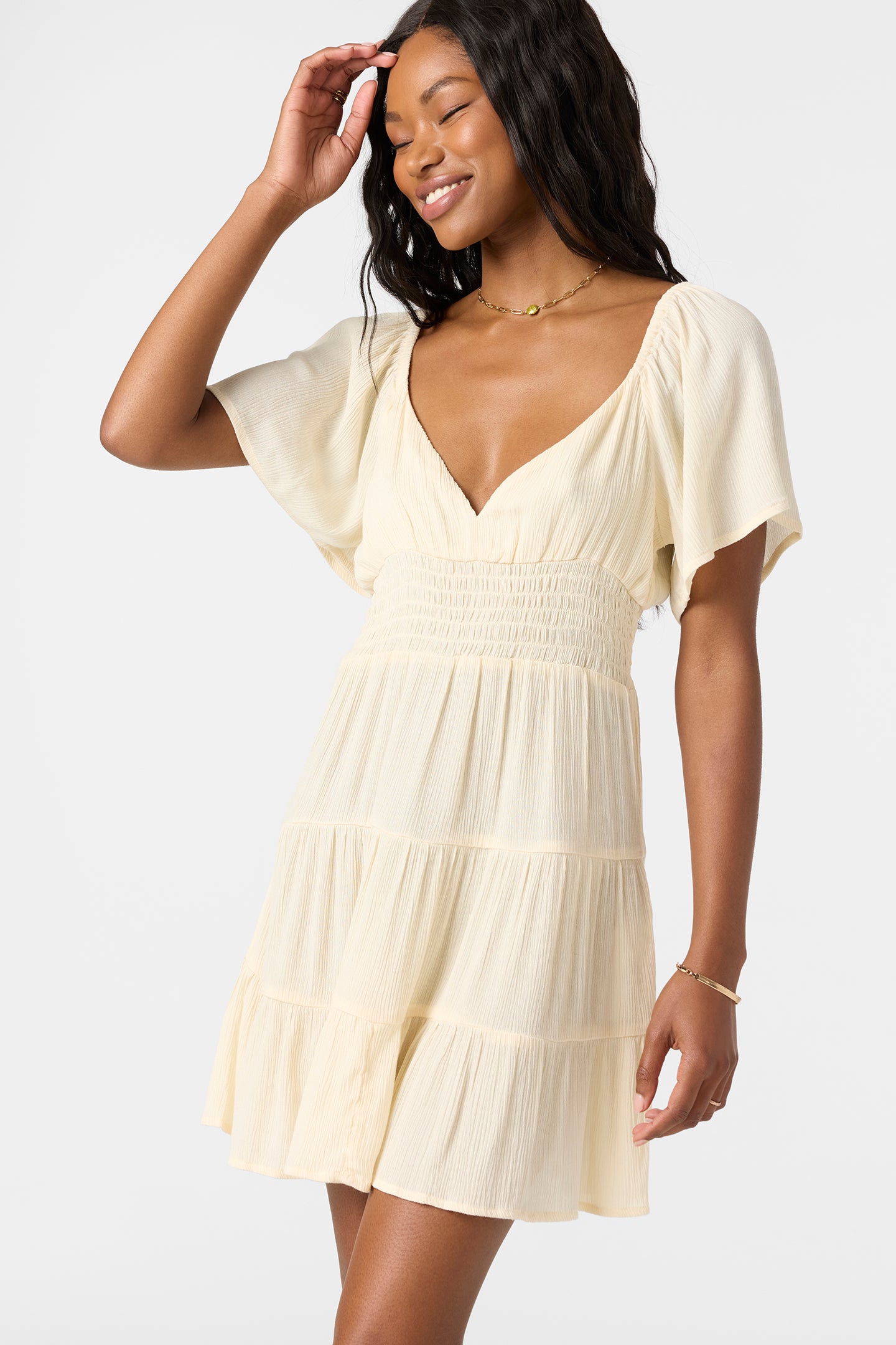 Layken Solid Short Dress - O'Neill Clothing
