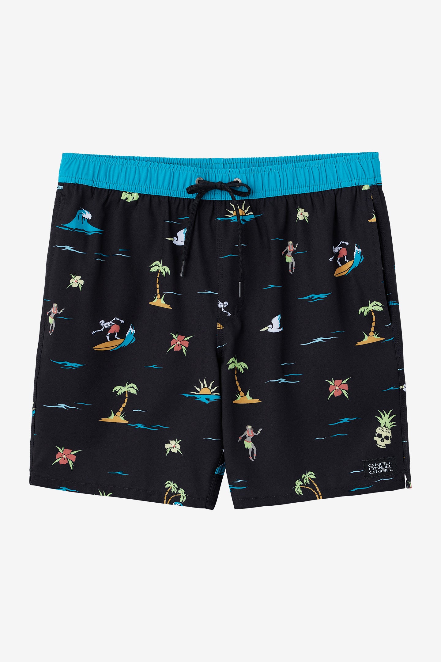 Hermosa Elastic Waist Lined 17 Swim Trunks - O'Neill Clothing