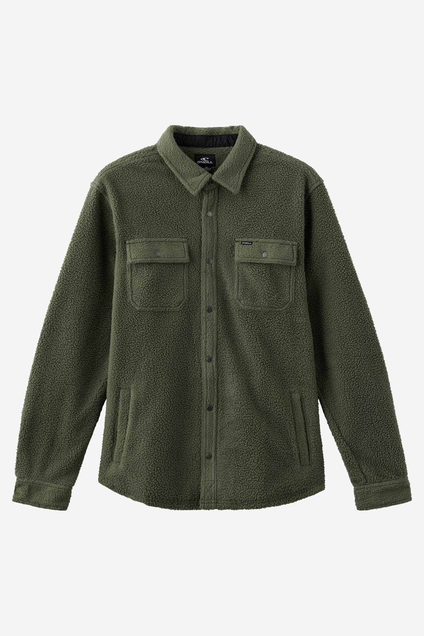 Glacier High Pile Superfleece Standard Fit Overshirt - O'Neill Clothing