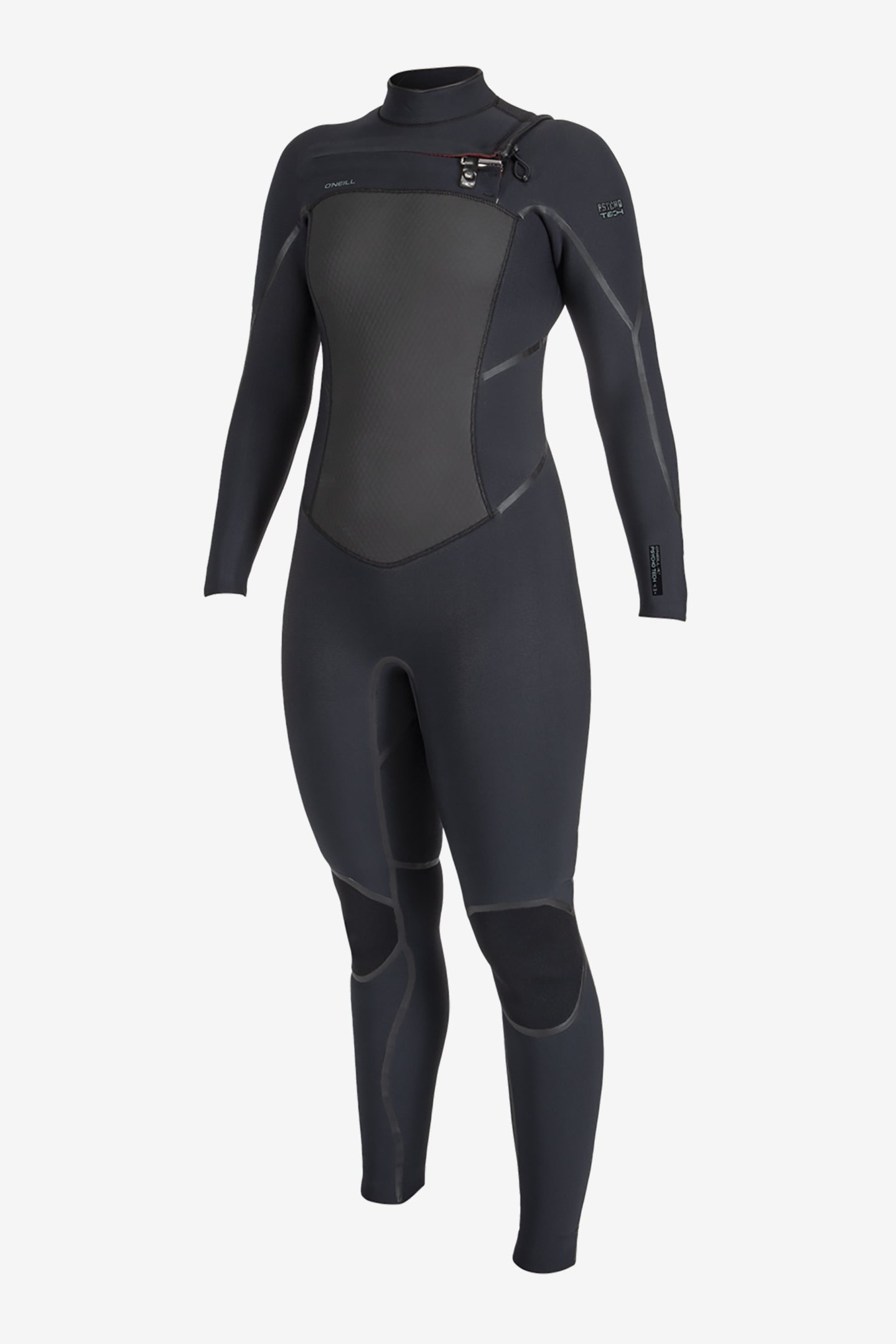 Women’s Psycho Tech 4/3mm+ Chest Zip Full Wetsuit - O'Neill Clothing