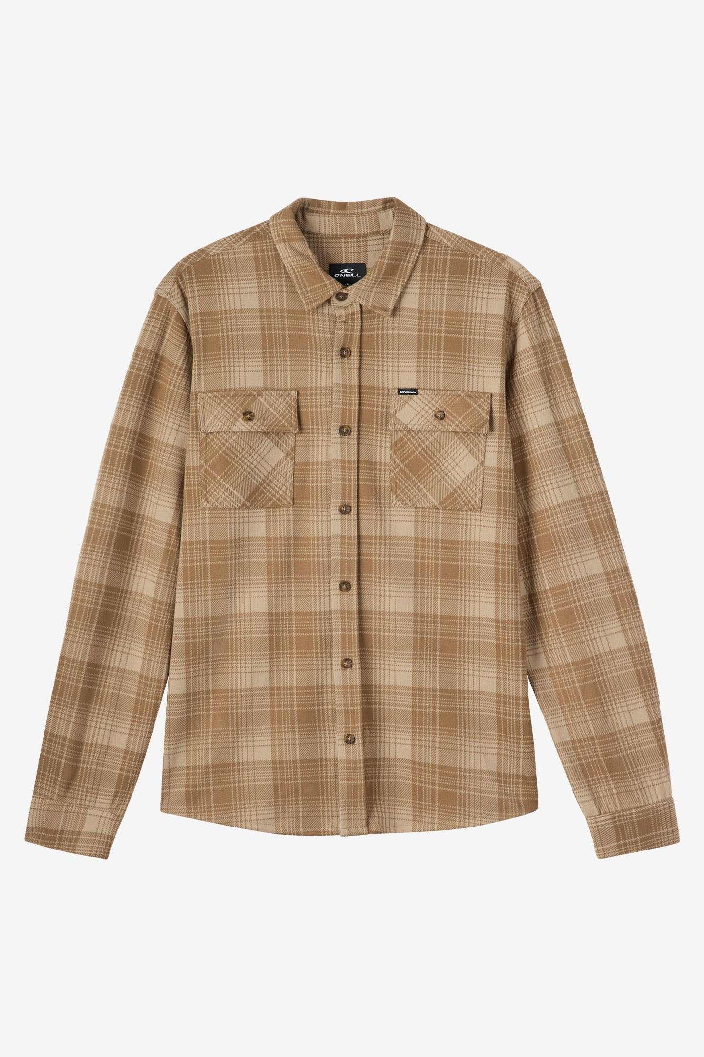 Sutton Knit Plaid Standard Fit Long Sleeve Shirt - O'Neill Clothing