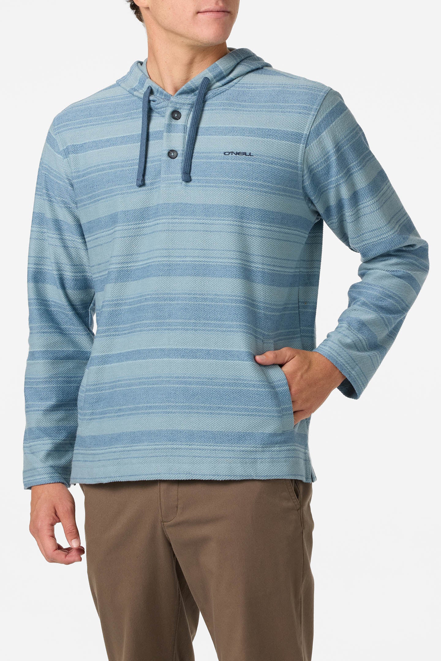 Bavaro Stripe Poncho Pullover Fleece - O'Neill Clothing