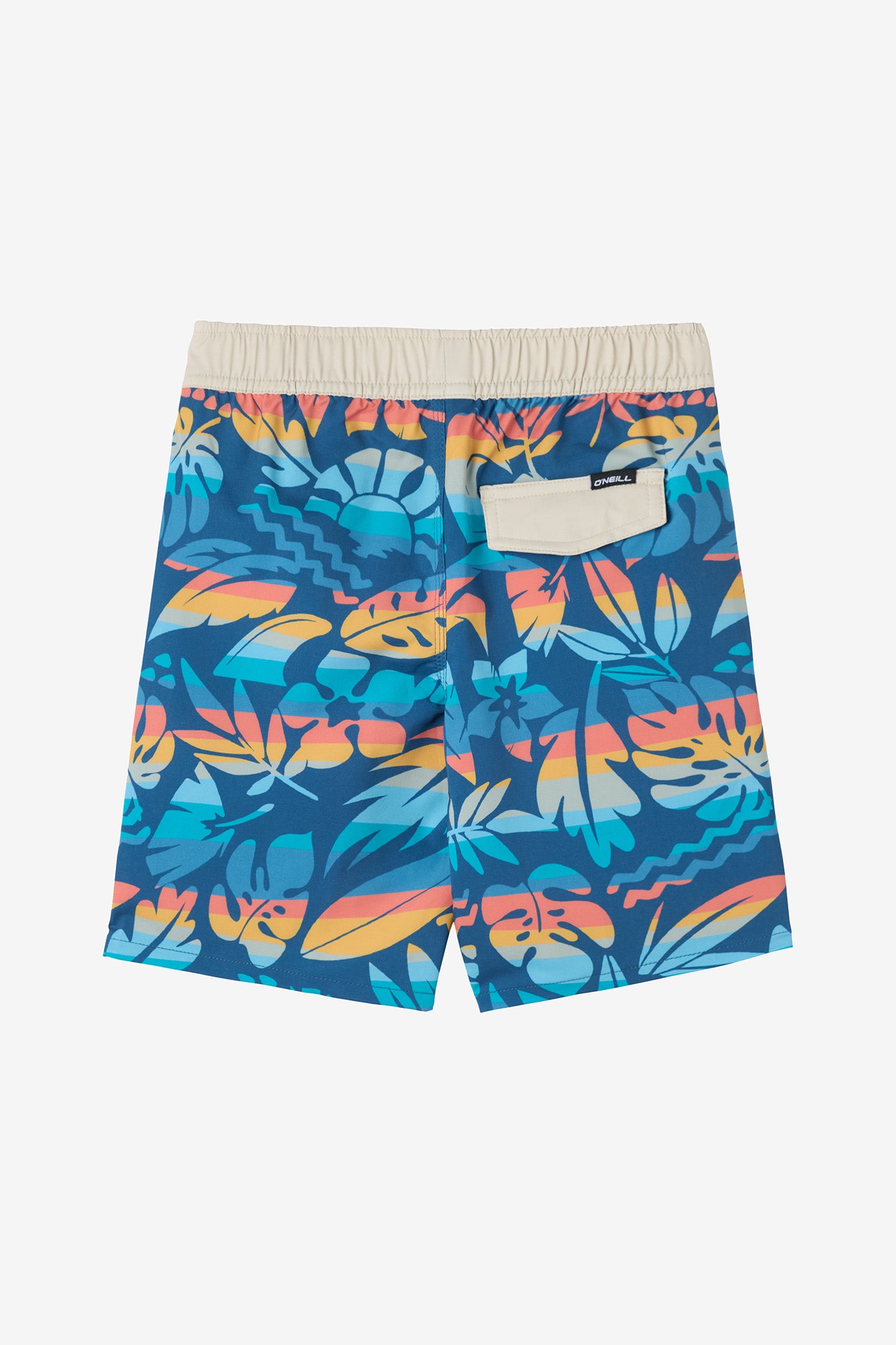 Little Boy’s Hermosa Elastic Waist 16 Swim Trunks - O'Neill Clothing