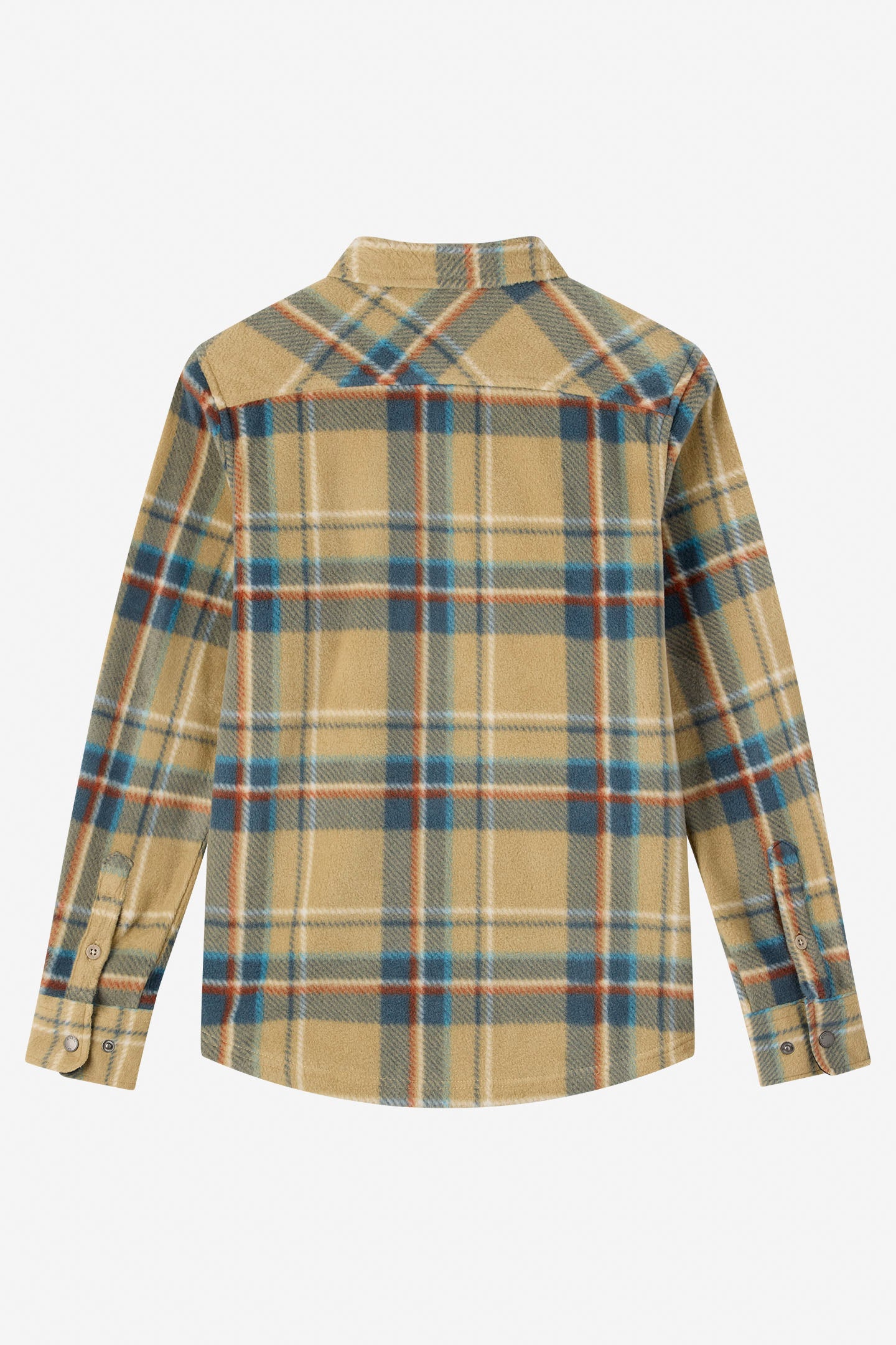 Boy’s Glacier Plaid Superfleece Long Sleeve Shirt - O'Neill Clothing