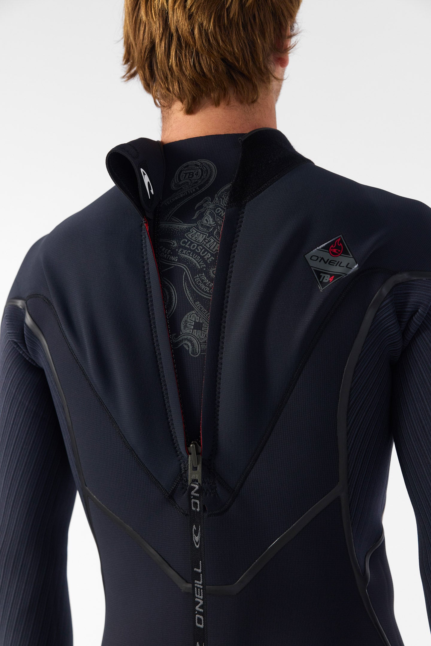 Hyperfreak Fire 4/3mm+ Back Zip Full Wetsuit - O'Neill Clothing