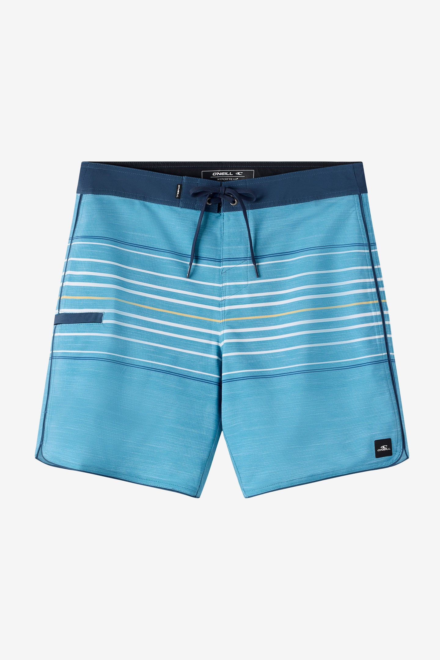 Hyperfreak Heat Stripe Scallop 18 Boardshorts - O'Neill Clothing