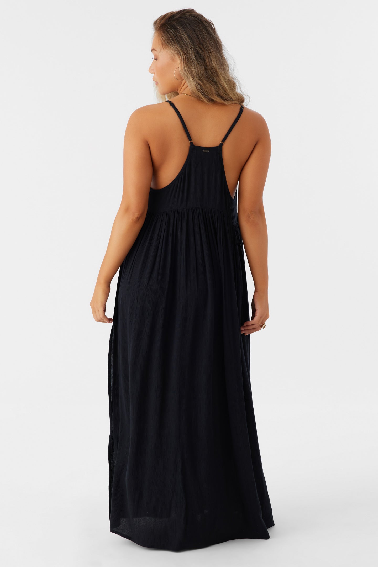 Saltwater Solids Mel Maxi Cover-Up Dress - O'Neill Clothing