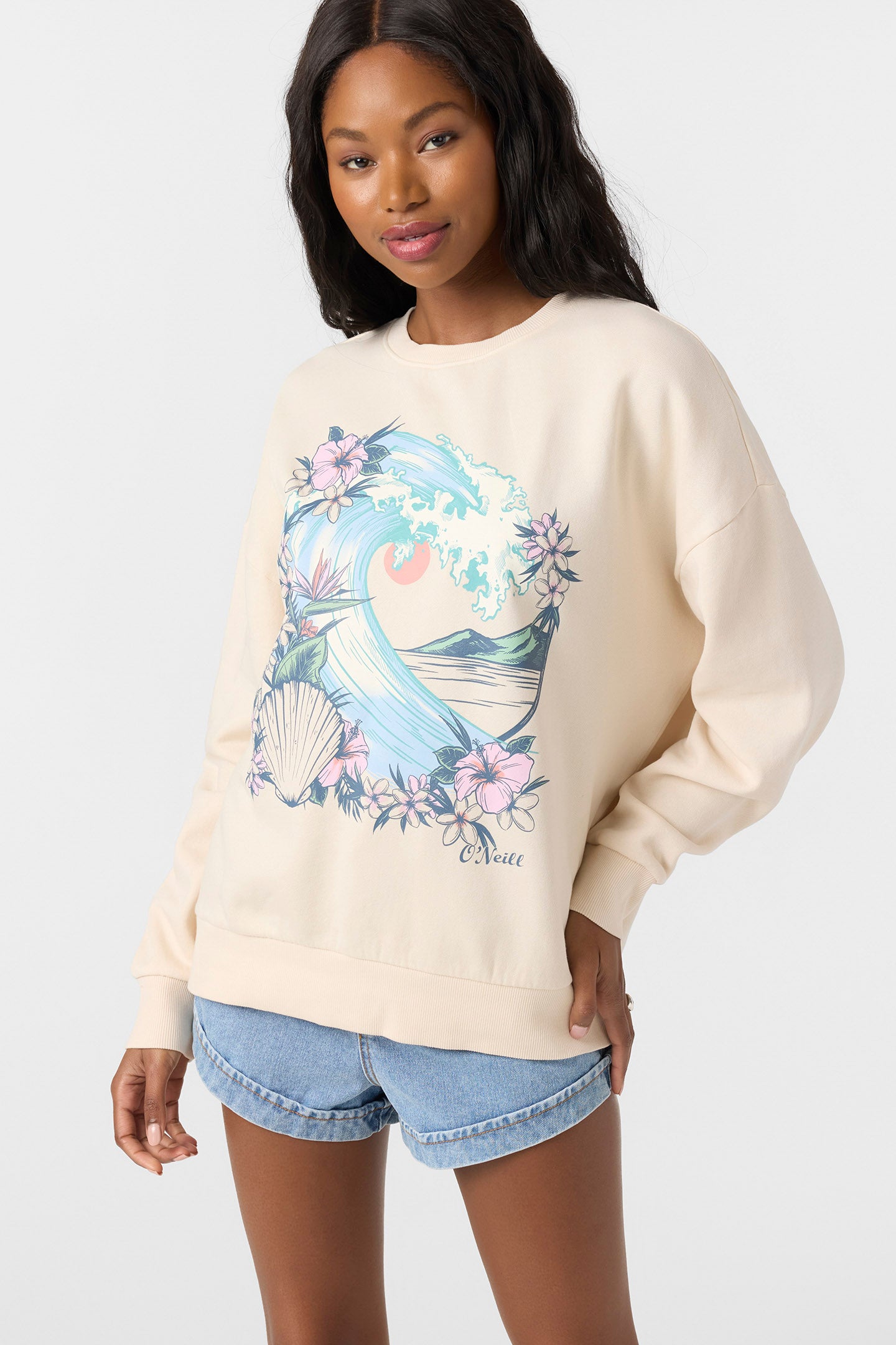 Solis Crew Neck Fleece - O'Neill Clothing