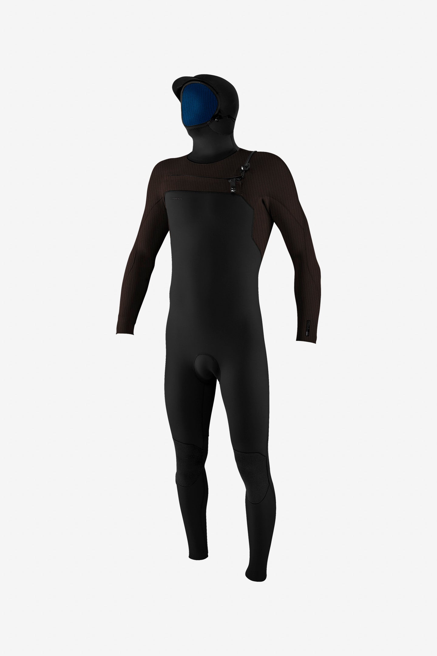 Hyperfreak 5/4mm+ Chest Zip Full Wetsuit W/ Hood - O'Neill Clothing