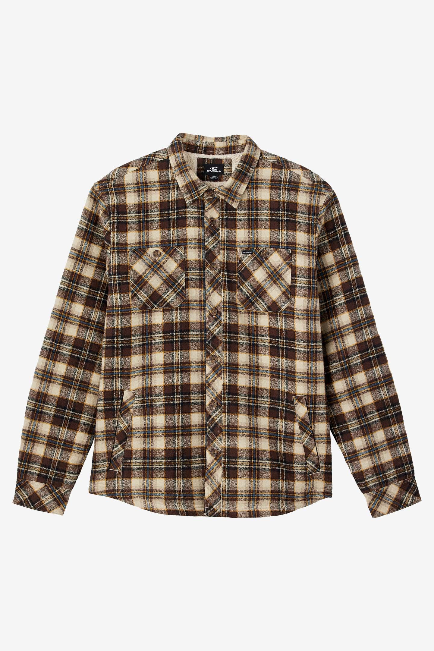 Redmond Flannel High Pile Lined Jacket - O'Neill Clothing