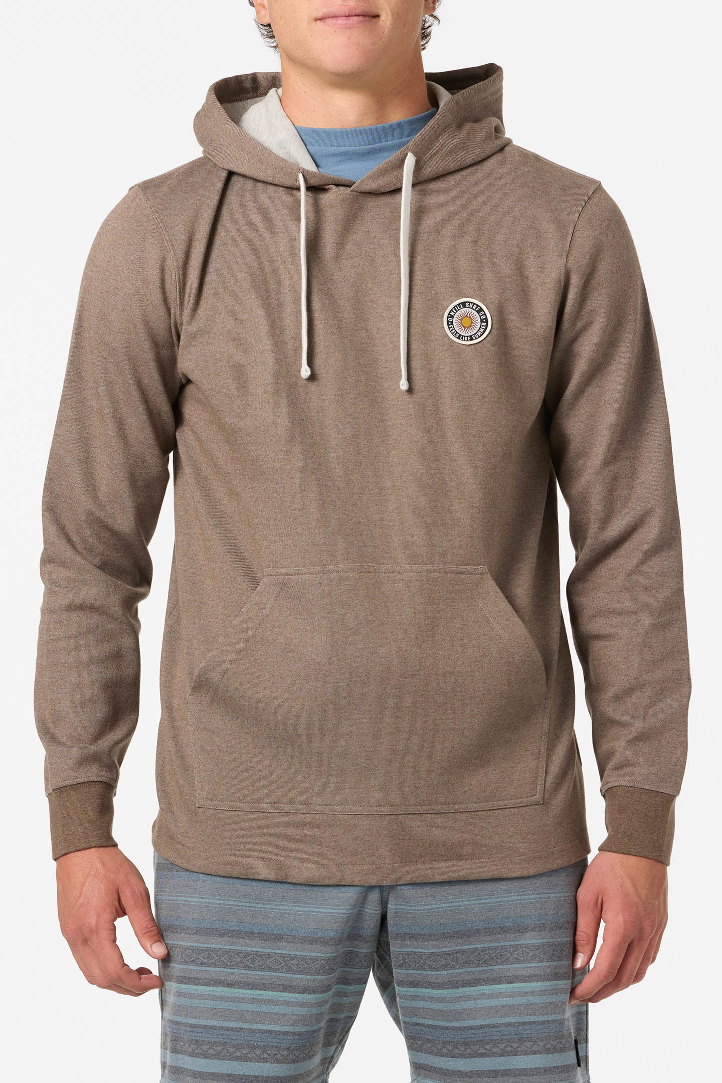 Cantina Hooded Textured Knit Long Sleeve Pullover - O'Neill Clothing