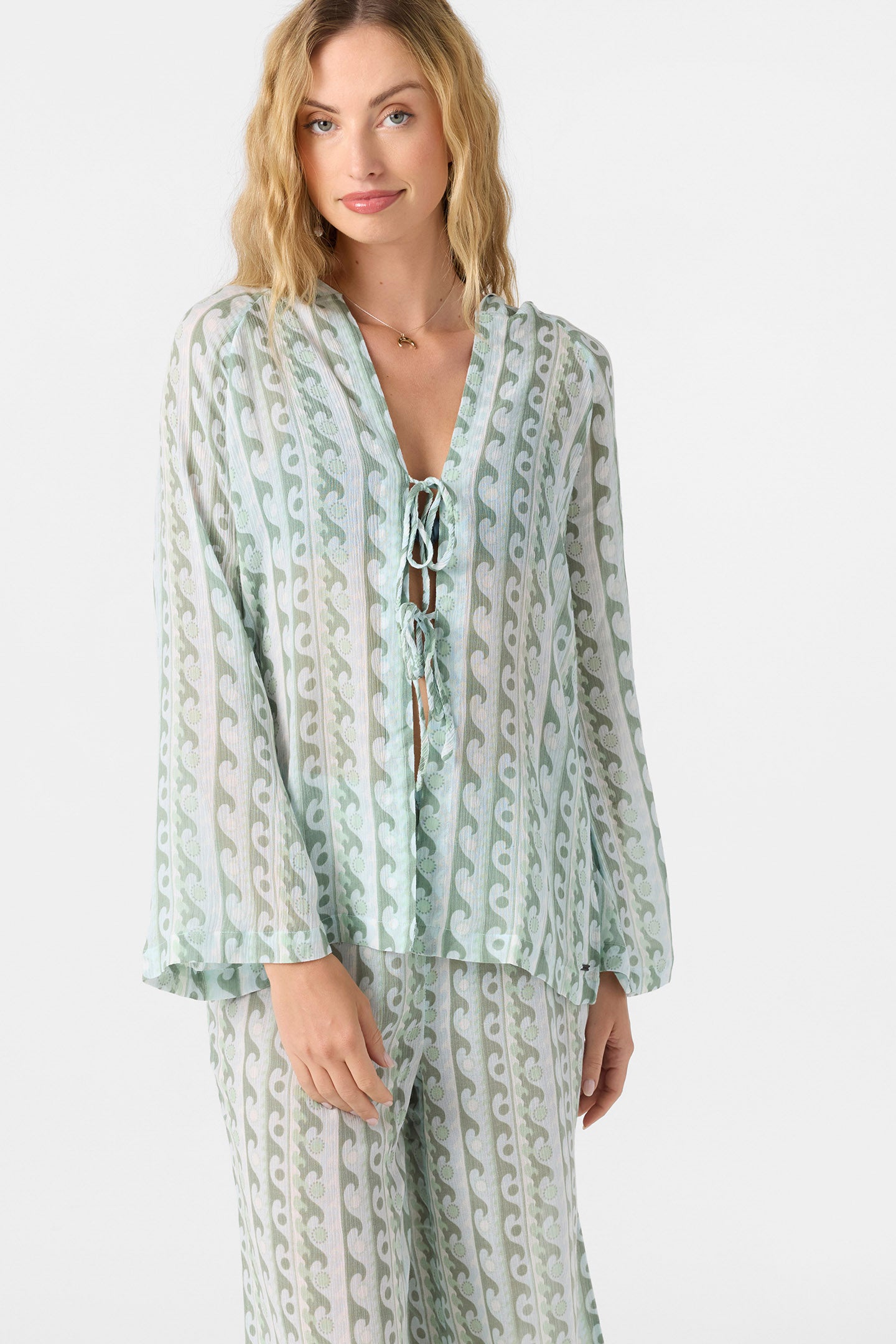 Regina Hoodie Printed Top - O'Neill Clothing