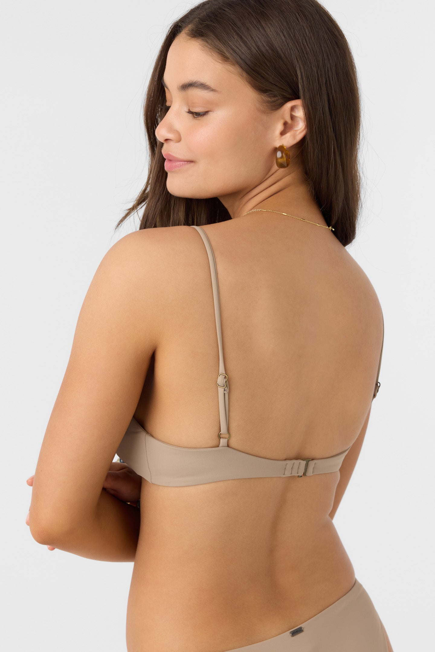 Saltwater Solids Pismo Tall Tri Bralette Top - O'Neill Clothing