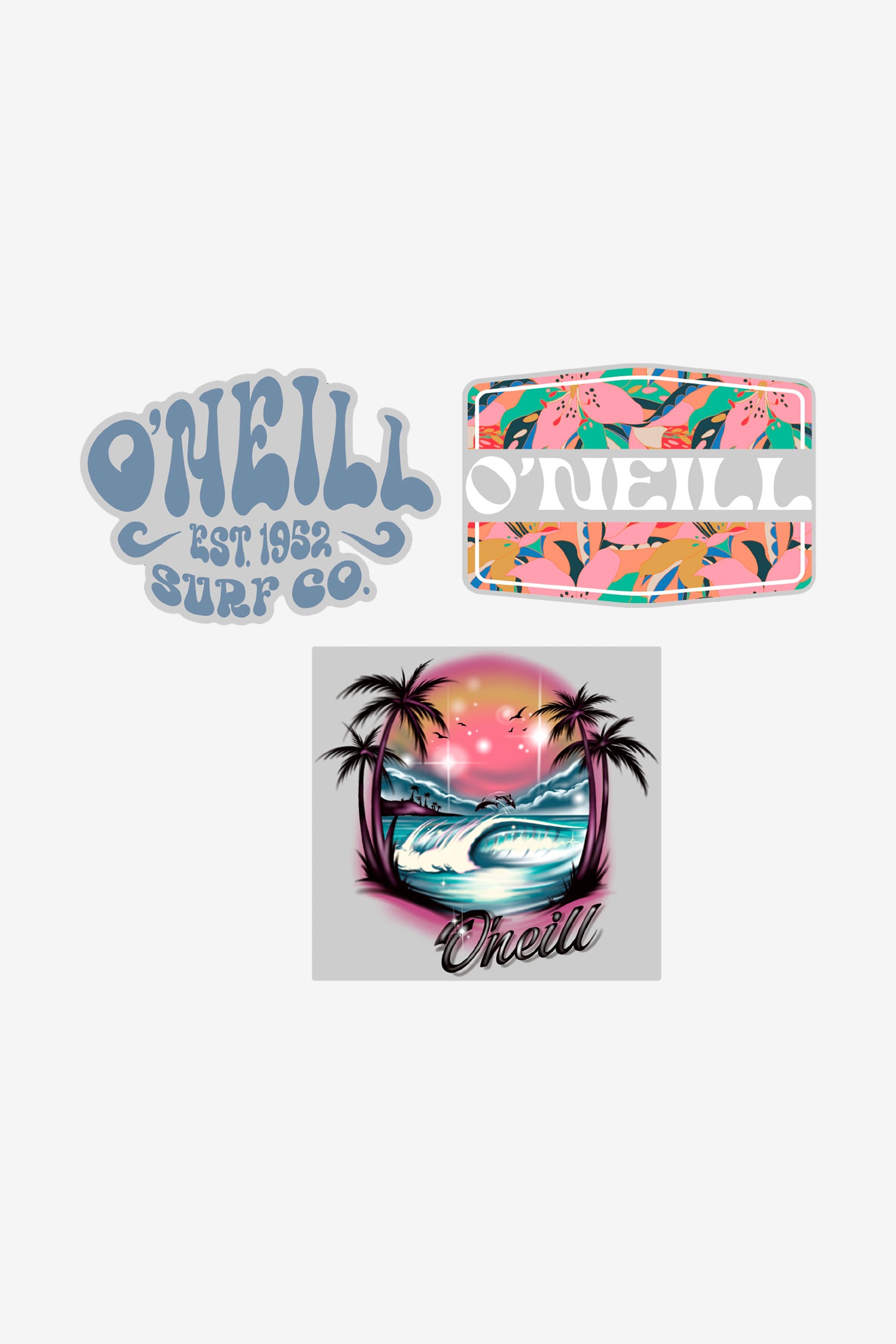 Cabana Life Sticker Pack - O'Neill Clothing