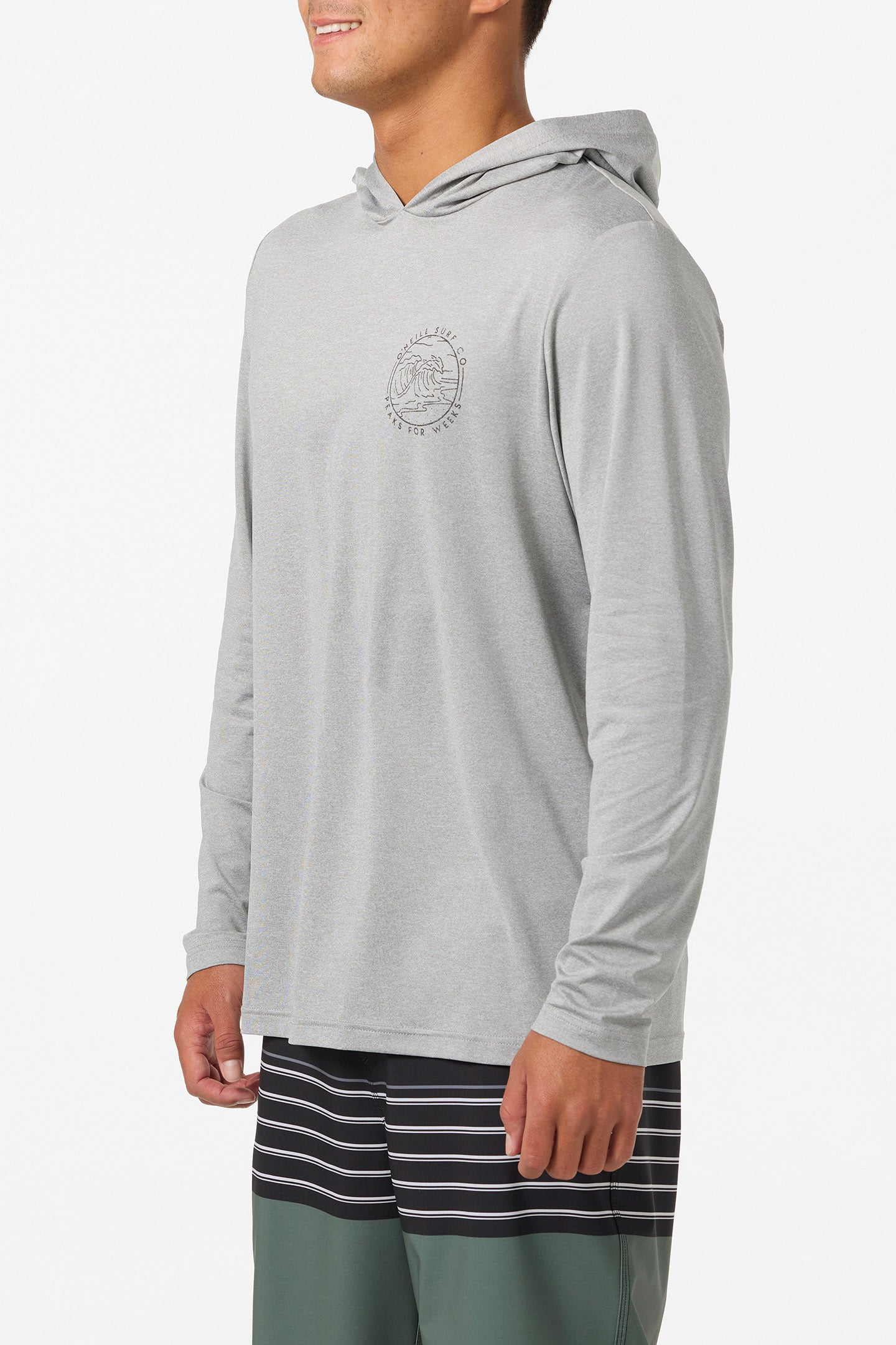 TRVLR UPF Hooded Cliffs Long Sleeve Pullover - O'Neill Clothing