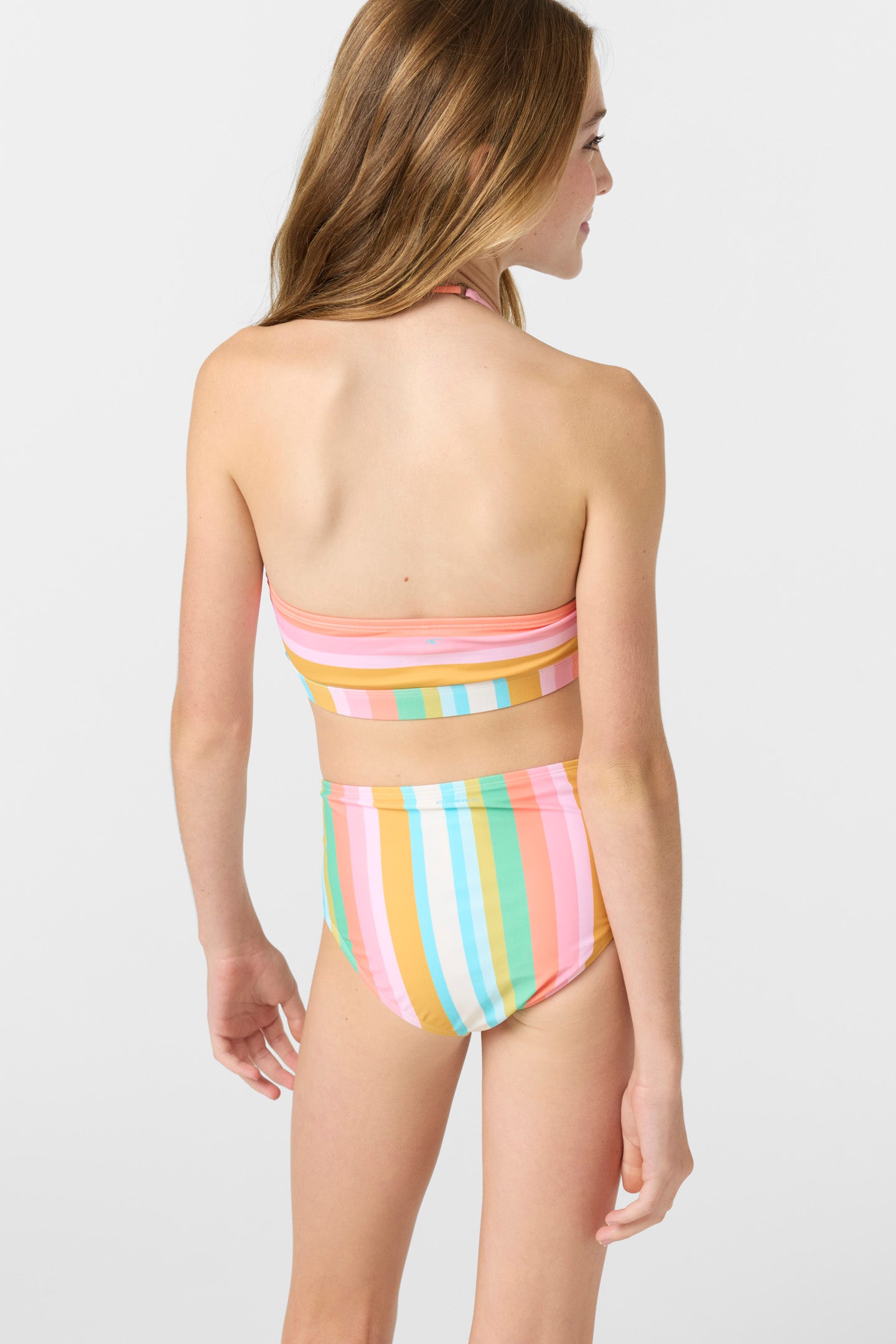 Girl’s Low Tide Peekaboo High Neck Top Set - O'Neill Clothing