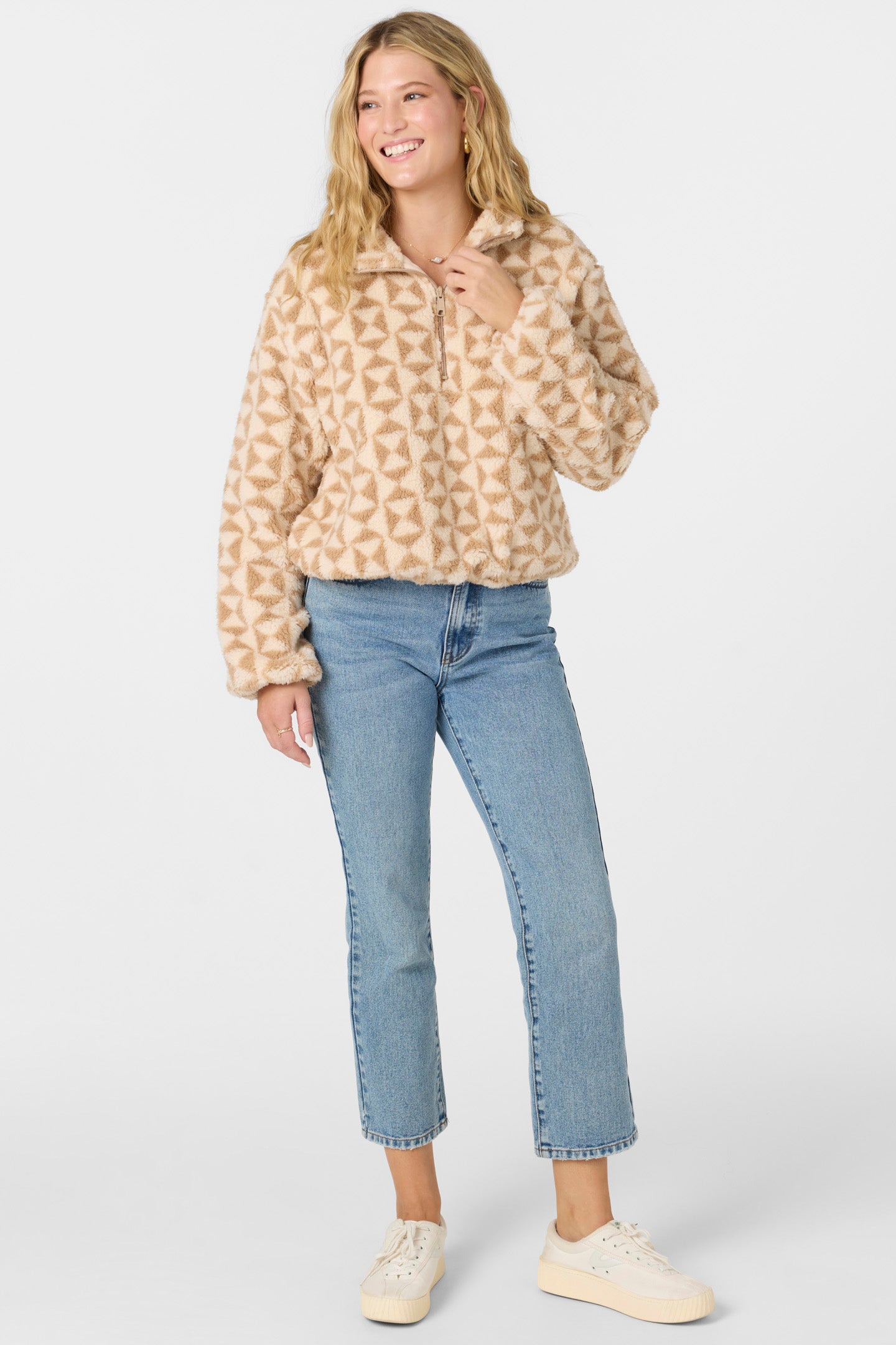 Kacey High Pile Fleece Pullover - O'Neill Clothing