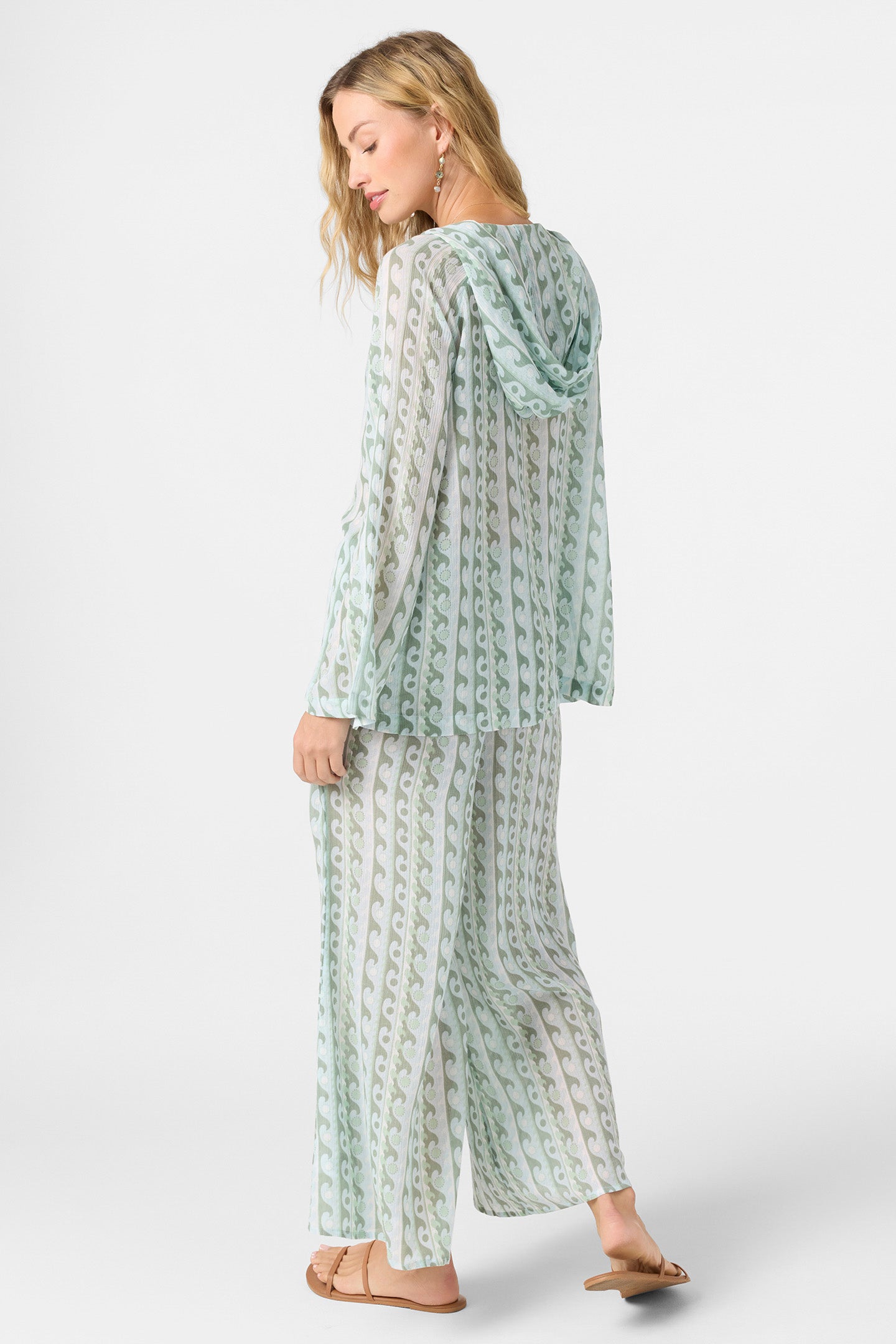Regina Printed Cover-Up Pants - O'Neill Clothing
