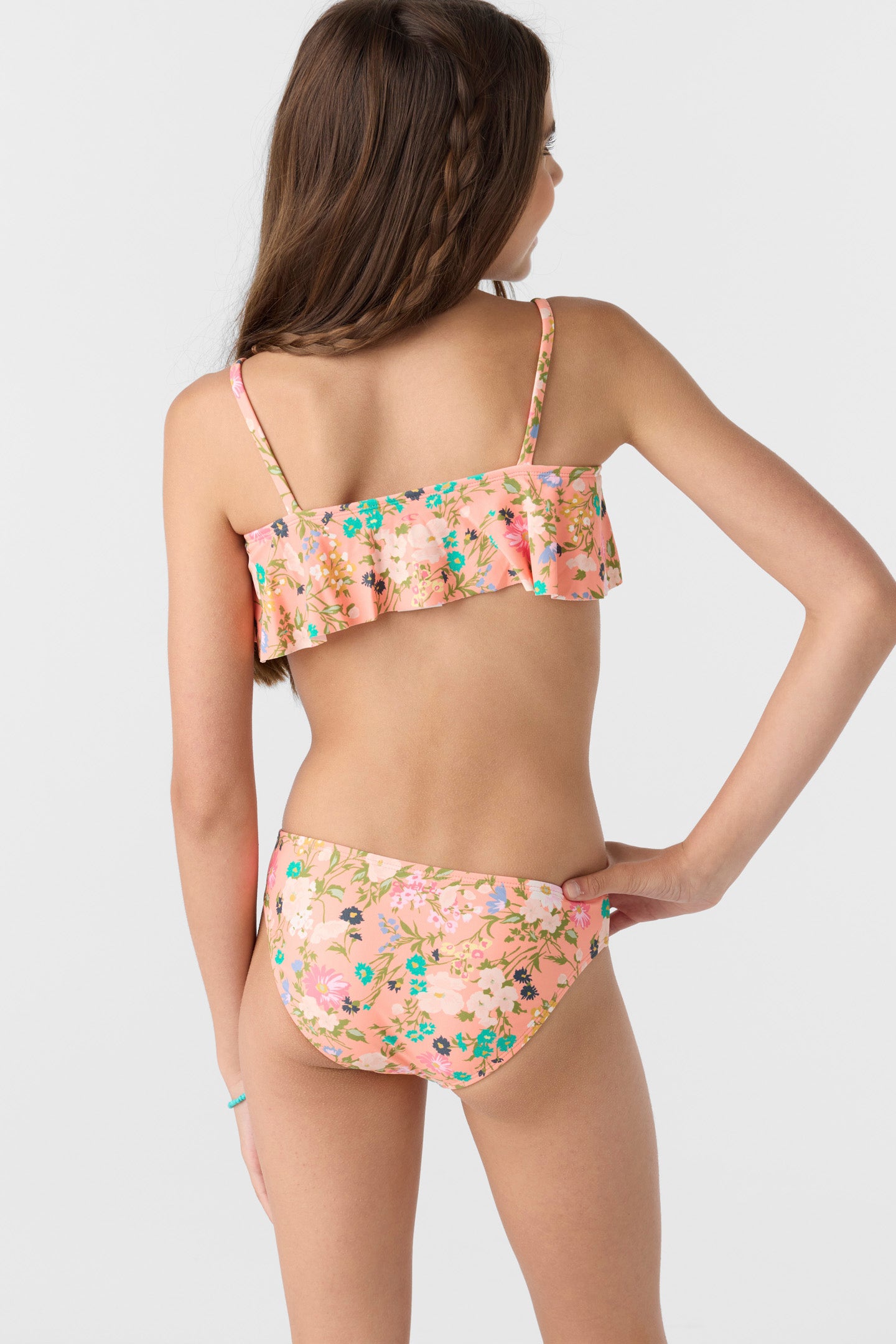Girl’s Kelly Floral Ruffle Bralette Set - O'Neill Clothing
